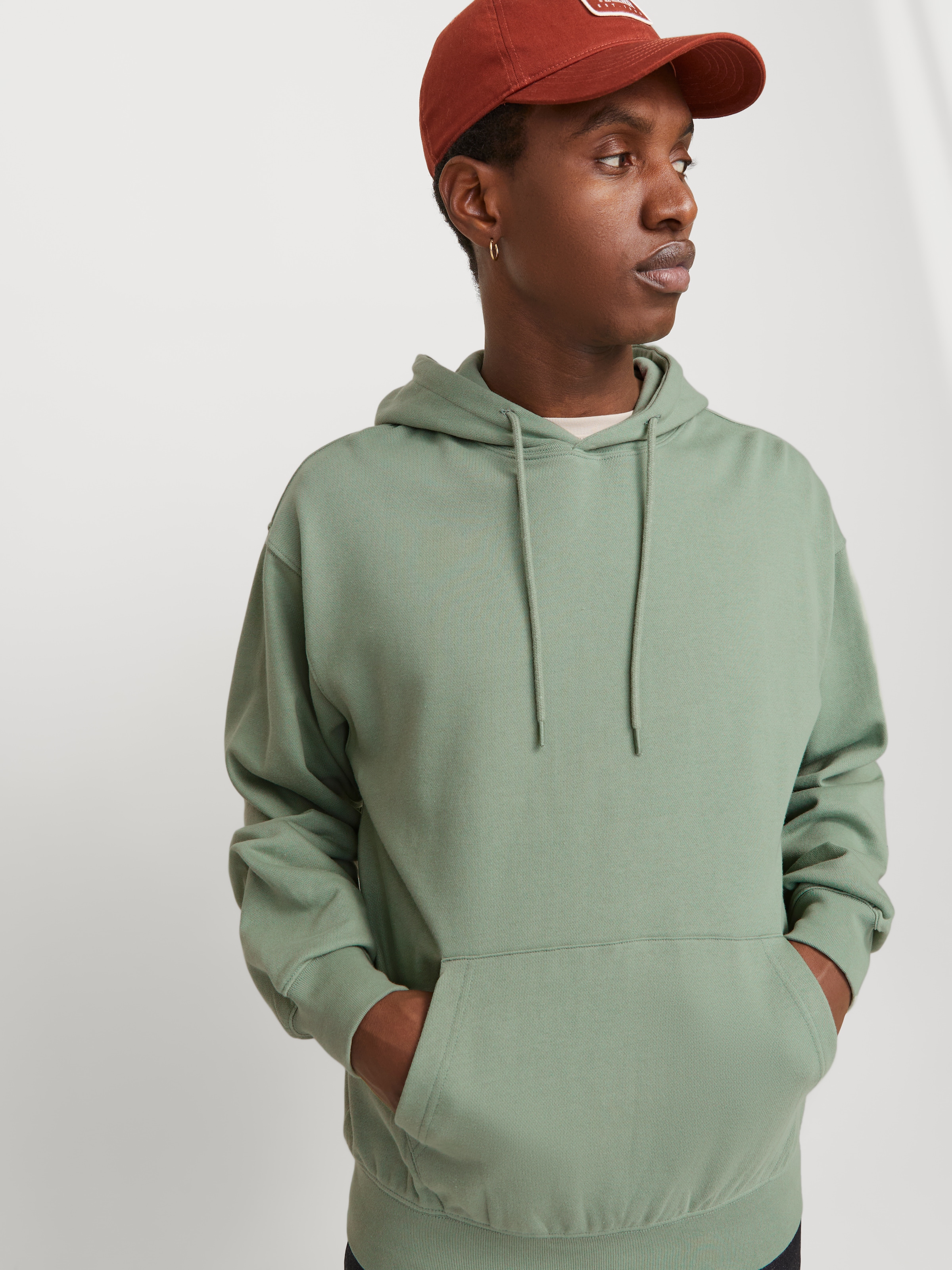 Jack & Jones Kapuzensweatshirt »JJECHARGE SWEAT HOOD NOOS«, mit Kapuze