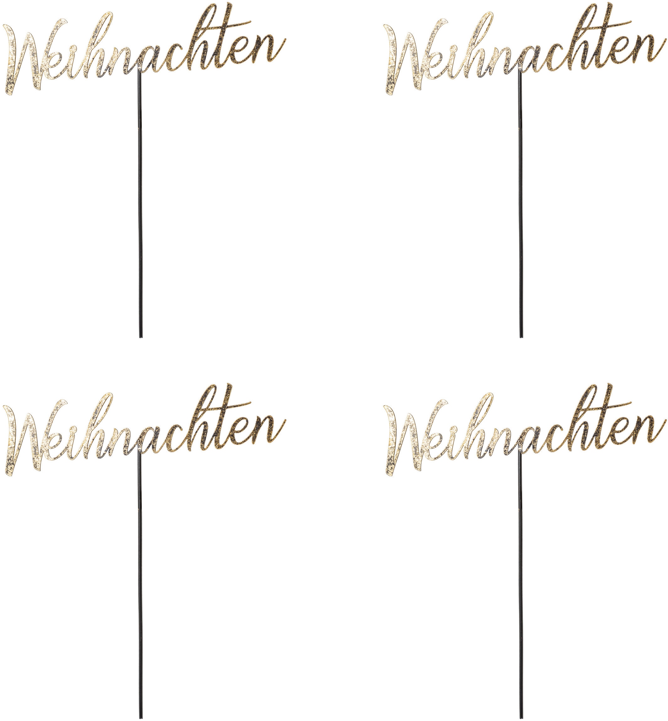Image of Creativ deco Deko-Schriftzug "Weihnachtsdeko" zum Stecken