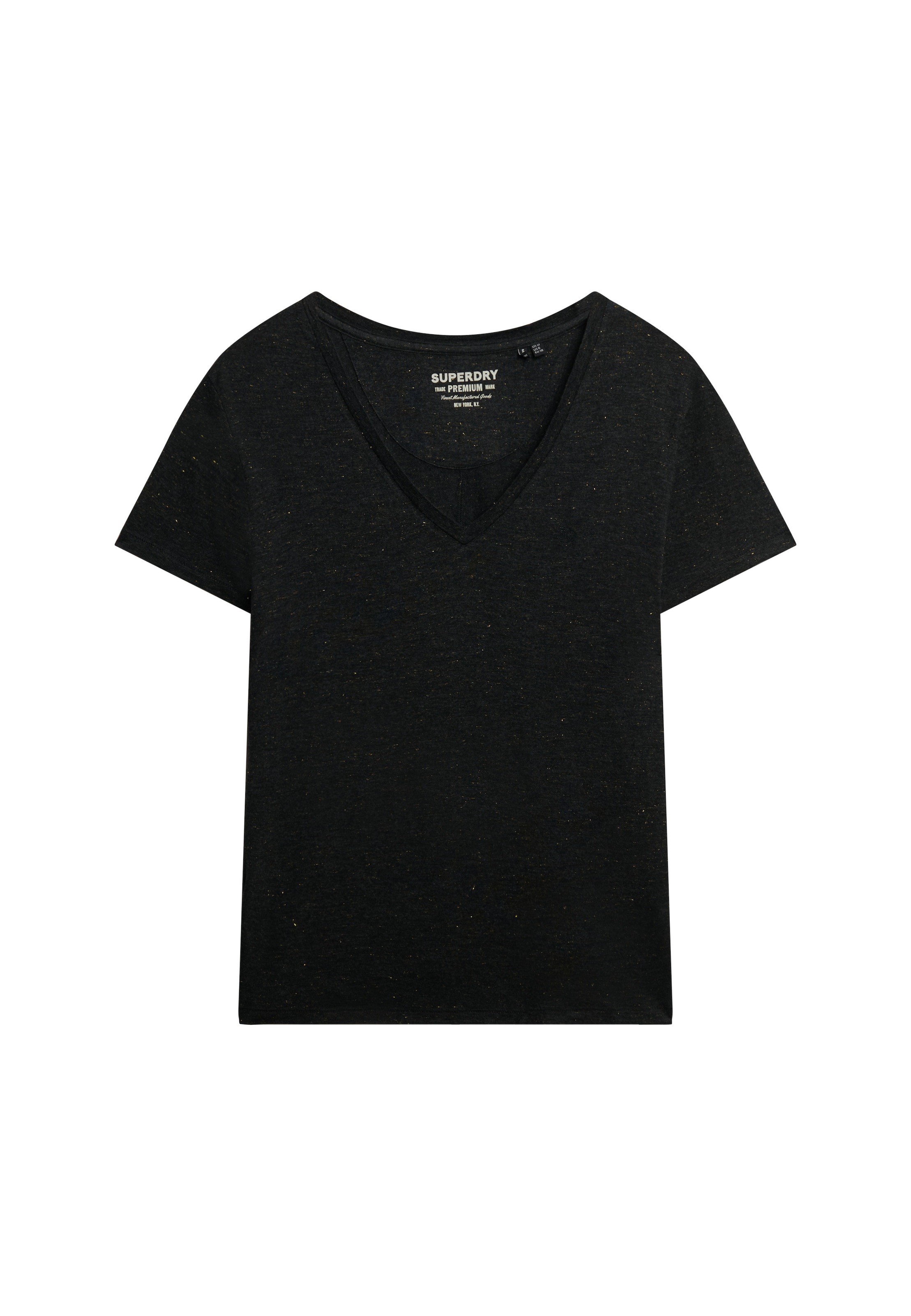 Superdry T-Shirt »STUDIOS SLUB EMB VEE TEE« Baumwollmischung, relaxed fit