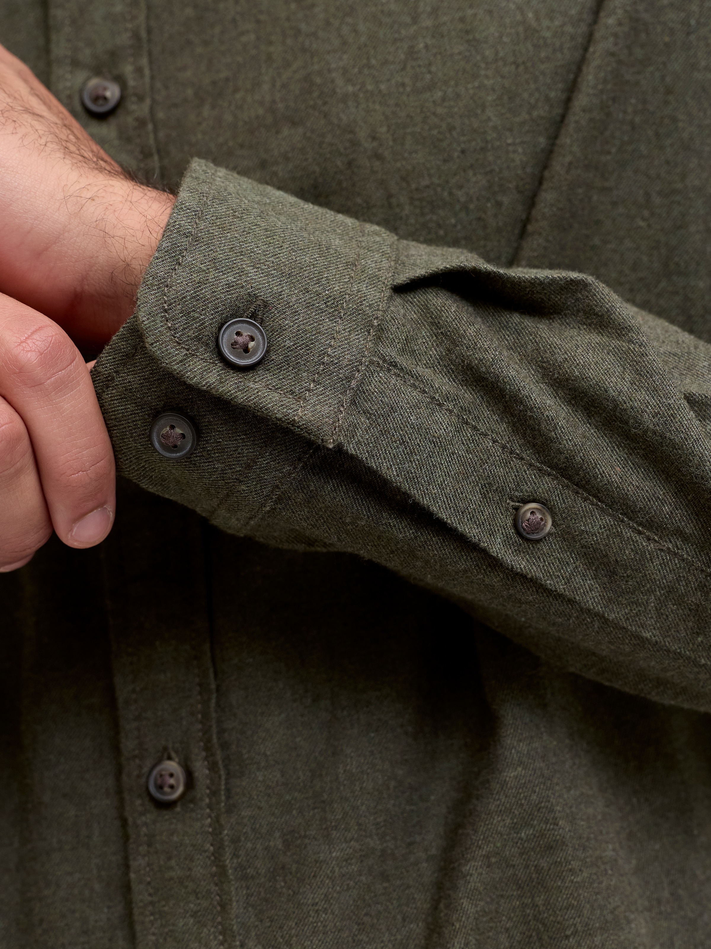 Jack & Jones Langarmhemd »JJECLASSIC MELANGE SHIRT L/S NOOS«
