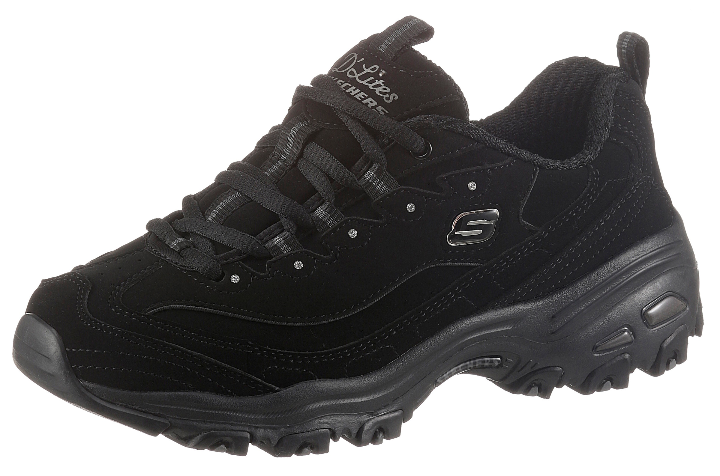 Image of Skechers Sneaker "DLITES PLAY ON" Freizeitschuh, Halbschuh, Schnürschuh mit Air Cooled Memory Foam