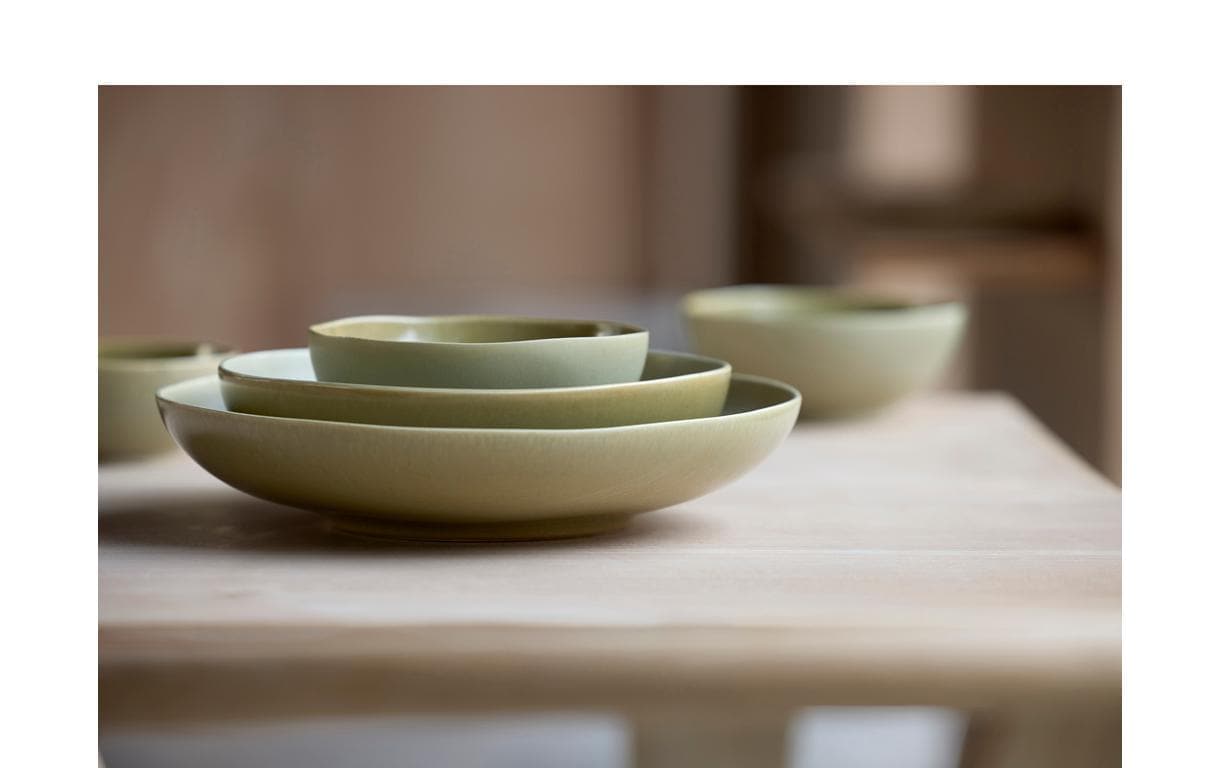 Villa Collection Denmark Salatschüssel »Shoku 28 cm 1 Stück«, aus Steinzeug