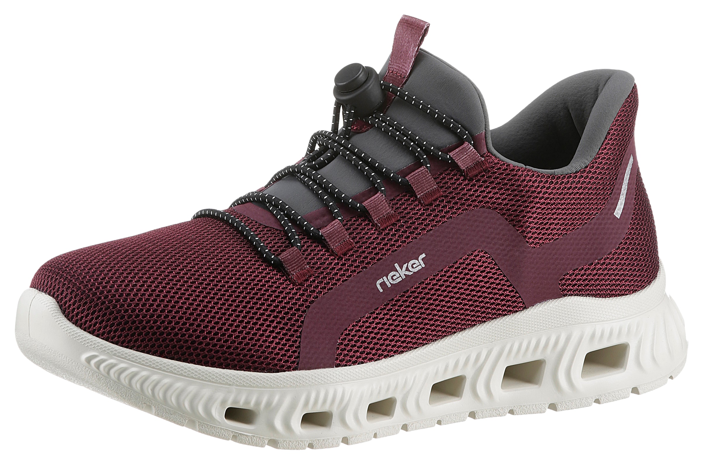 Image of Rieker Slip-On Sneaker, Freizeitschuh, Slipper, Halbschuh mit MemoSoft-Ausstattung