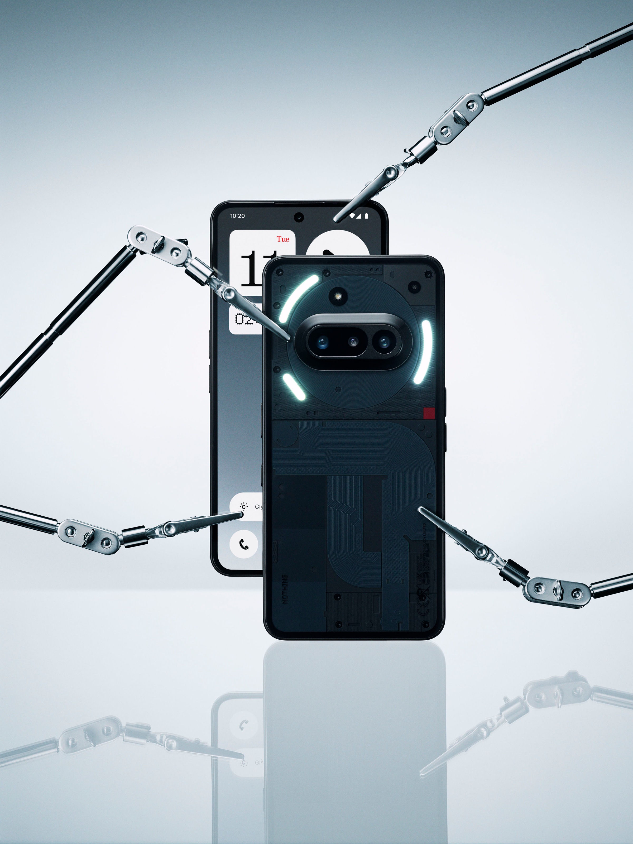 NOTHING Smartphone »PHONE (3a)« schwarz