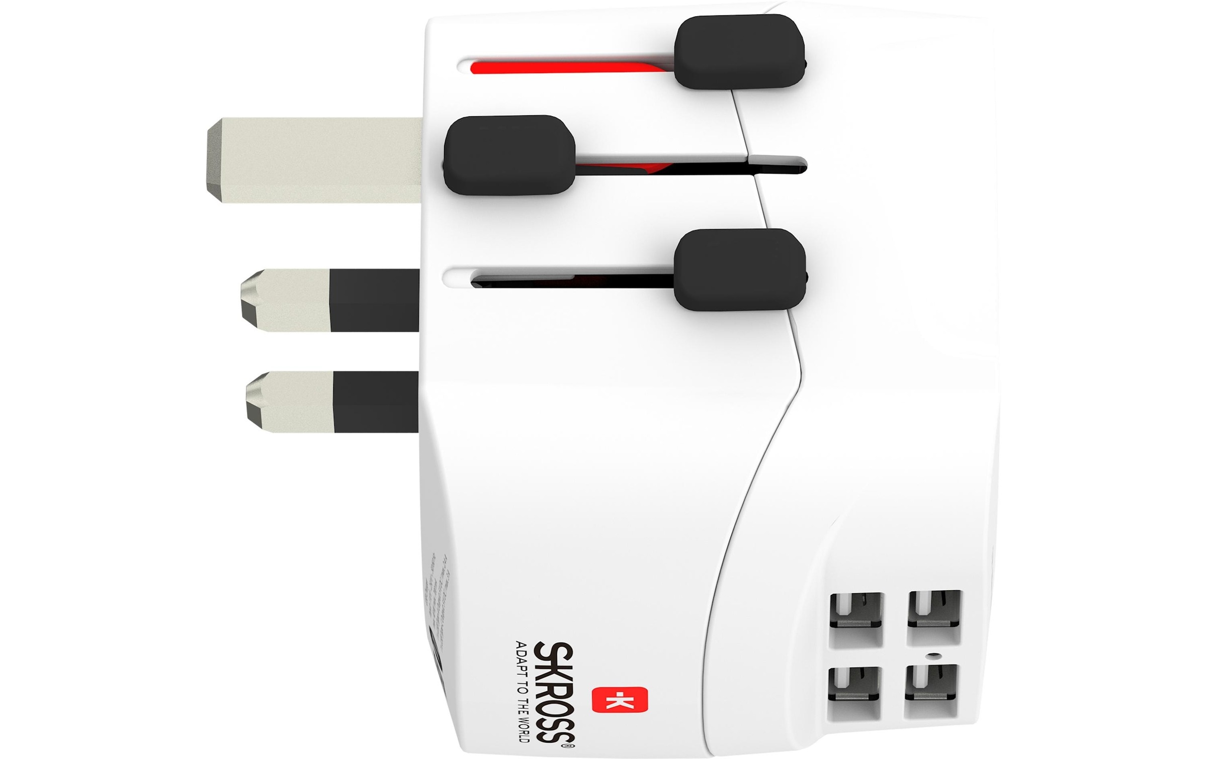 SKROSS Reiseadapter »PRO Light 4x USB A«