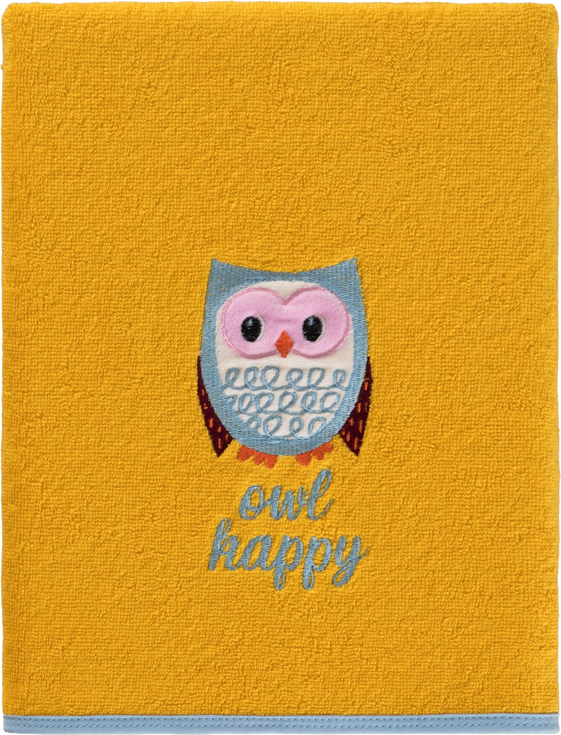 Image of Egeria Duschtuch "OWL" mit Eulen Applikation