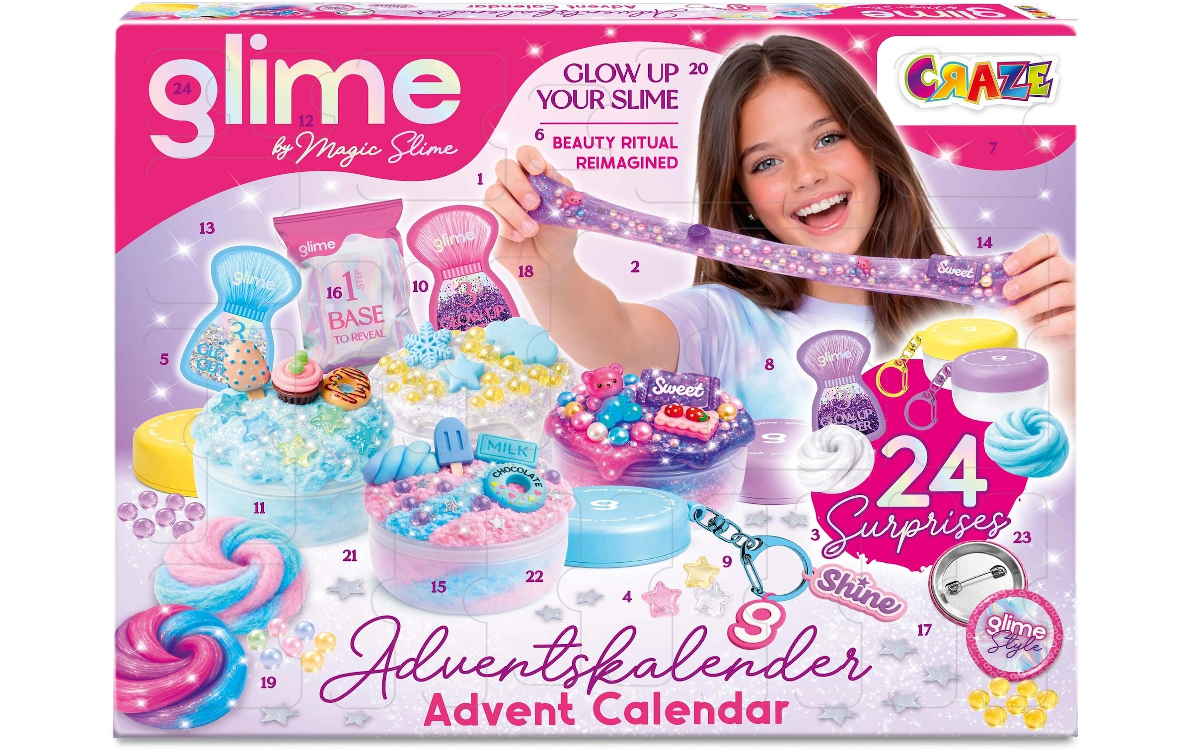 CRAZE Adventskalender »Adventskalender Glime Adventskalender Glime«