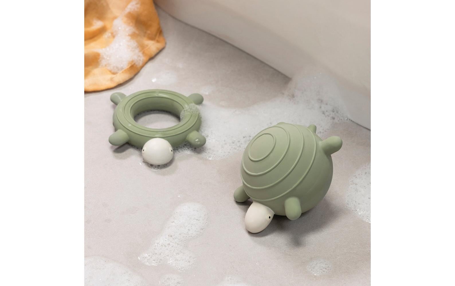 Badespielzeug »sebra Ball Schildkröte Dusty Green«