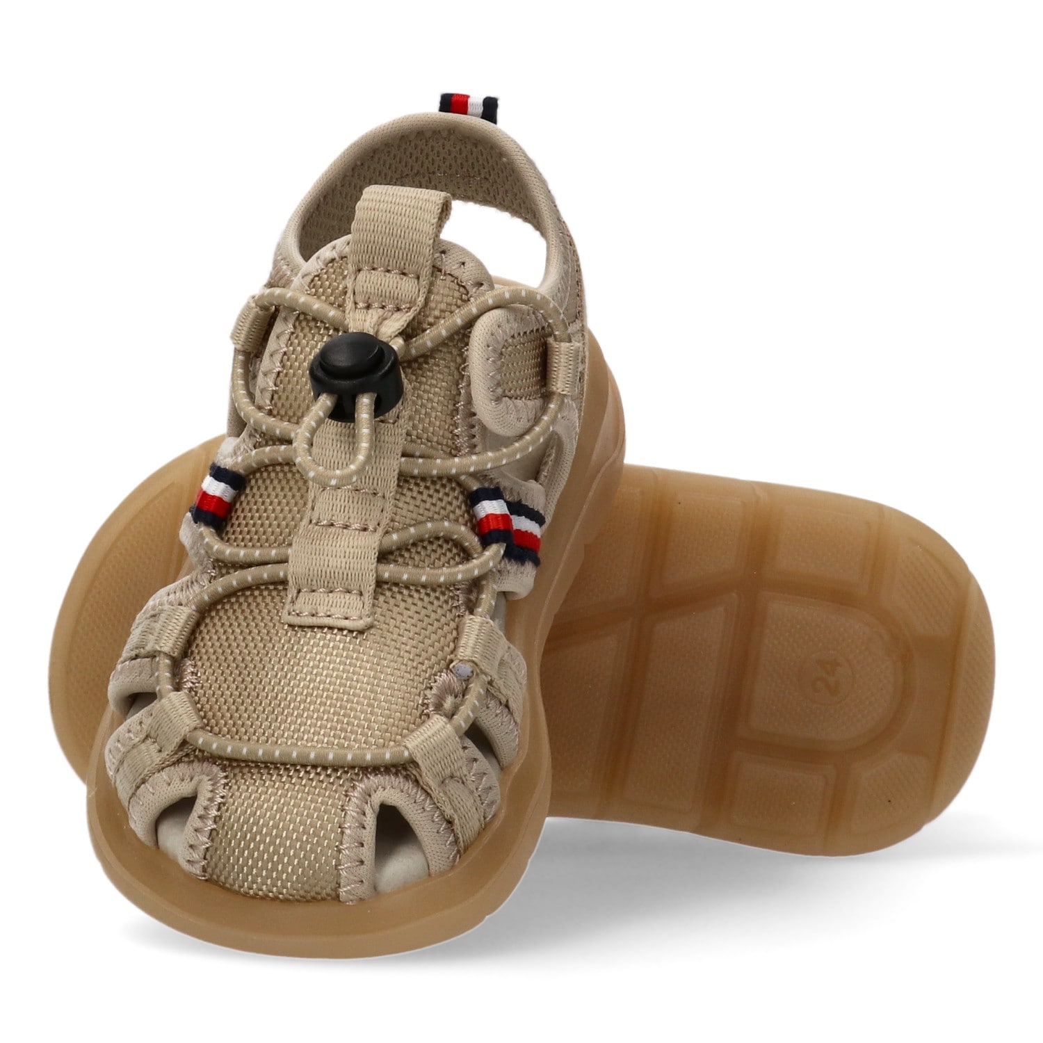 Tommy Hilfiger Sandale  Chaussure de trekking, chaussure d'été avec fermeture rapide pratique