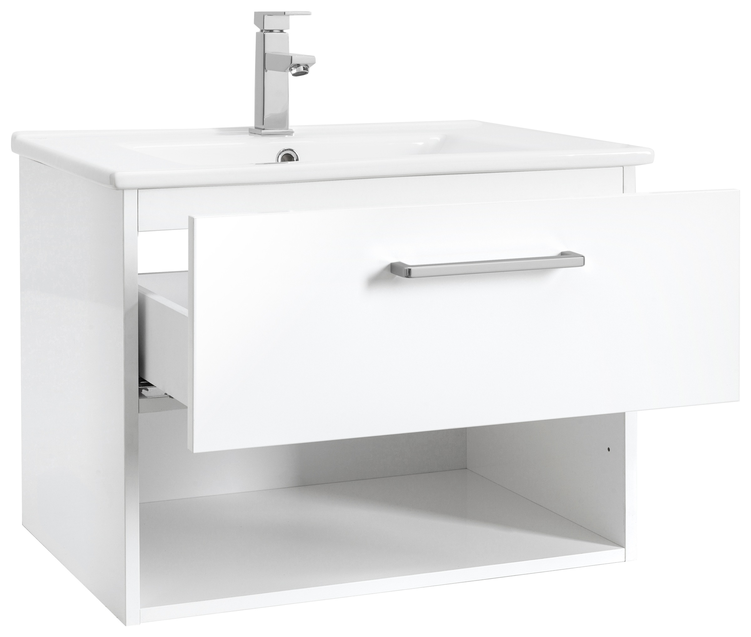 OPTIFIT Waschtisch »Napoli«, mit Soft-Close-Funktion und Rollen, Breite 65 cm