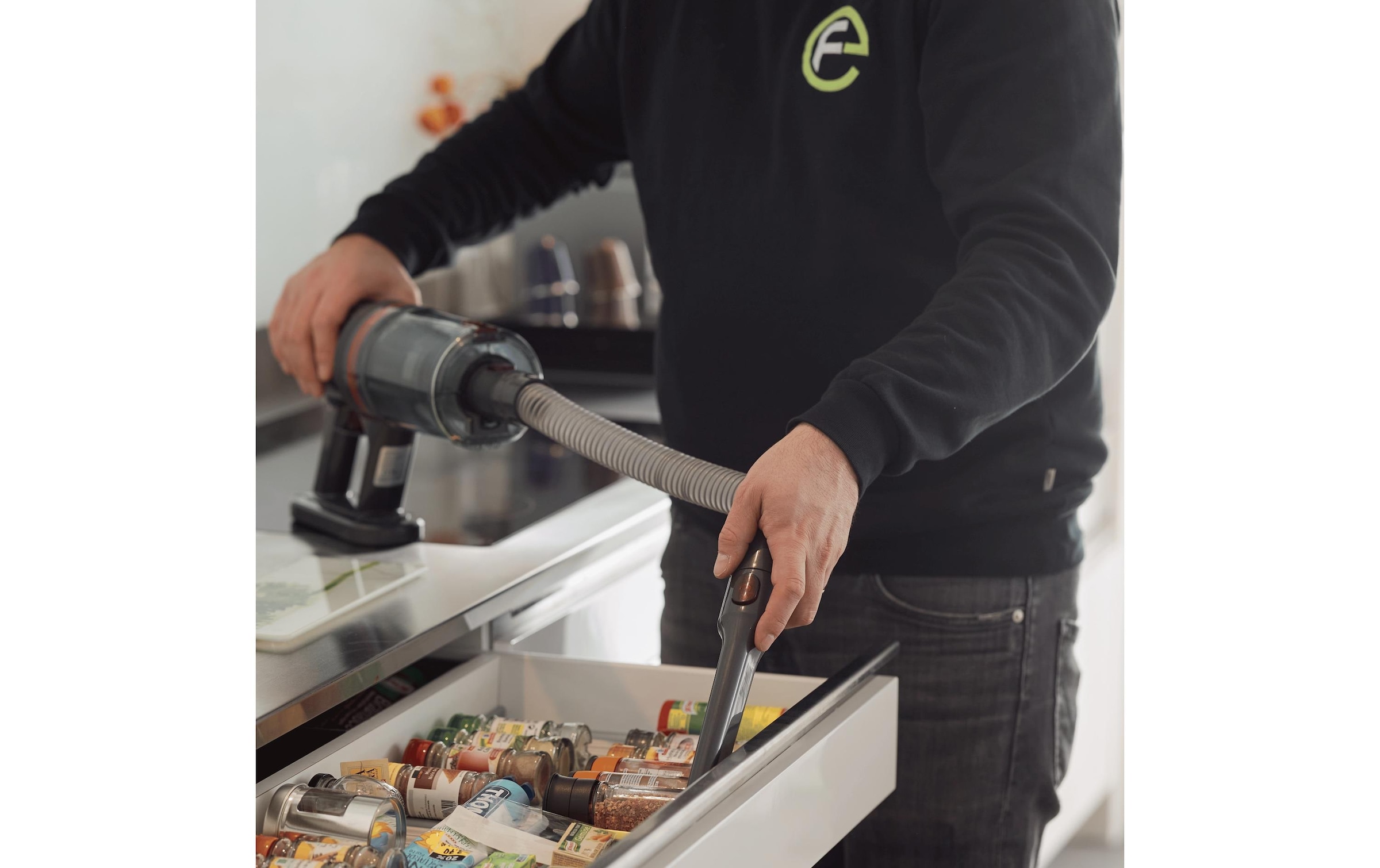   Akku-Hand-und Stielstaubsauger »Ecofort ecoQ CleanVac Pro Complete«