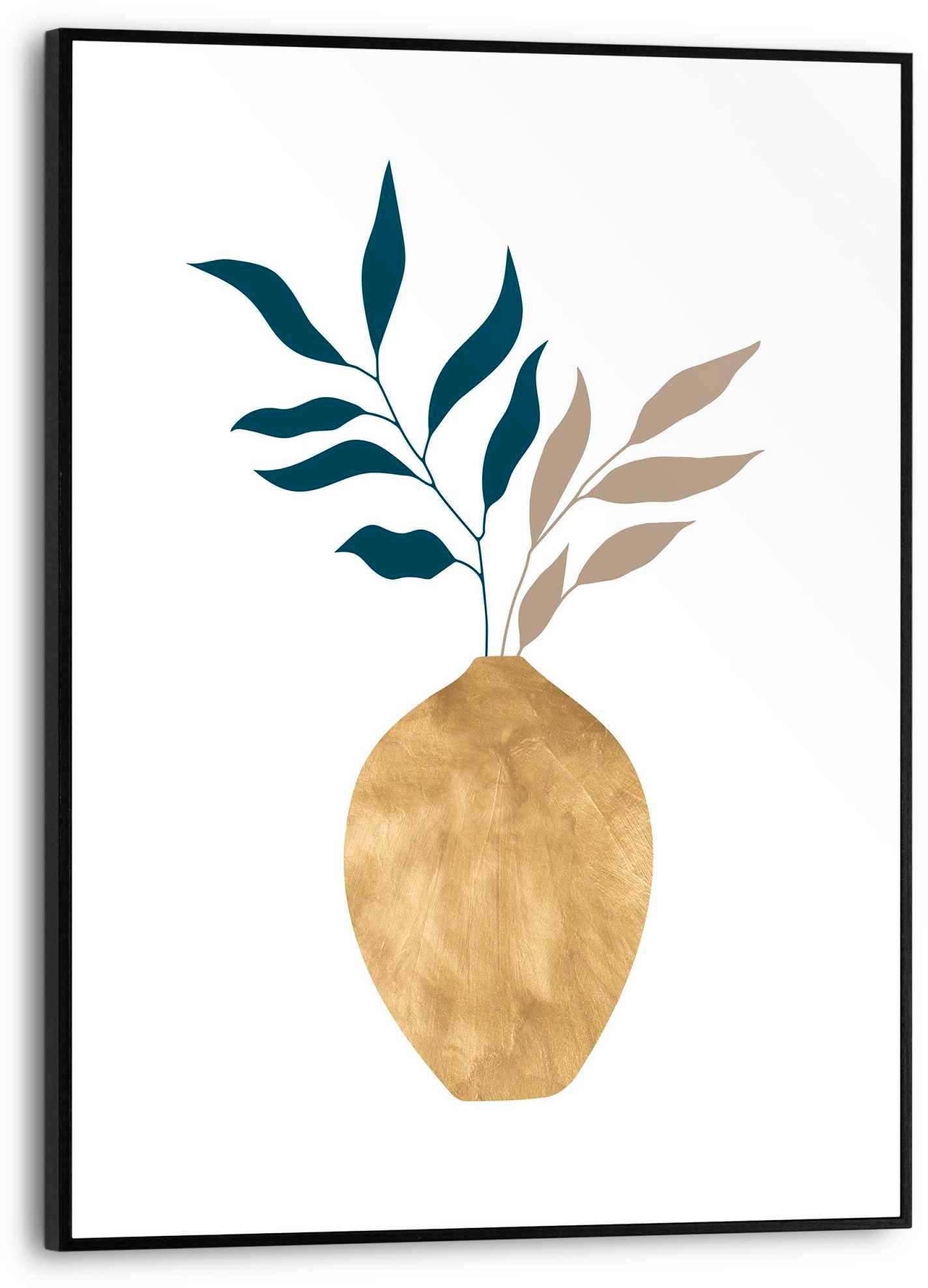 Image of Reinders Poster "Abstraktes Gold"