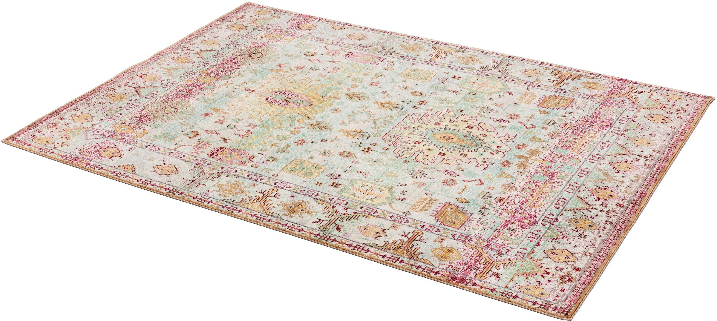 Image of SCHÖNER WOHNEN-Kollektion Teppich »Shining 4«, rechteckig, 5 mm Höhe, Besonders weich durch Microfaser, Wohnzimmer bei Ackermann Versand Schweiz