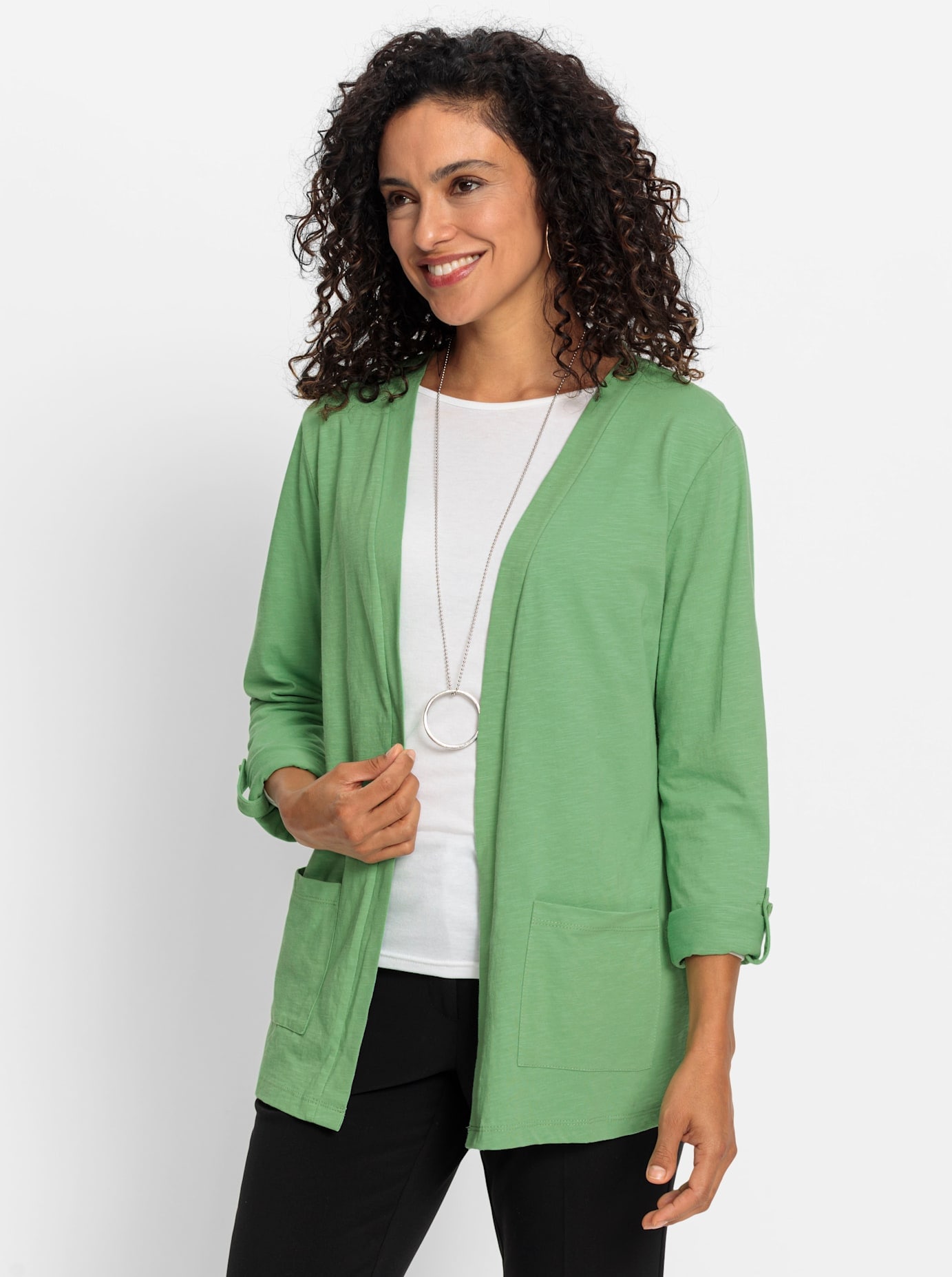 Inspirationen Shirtjacke »Shirtjacke«, (1 tlg.)