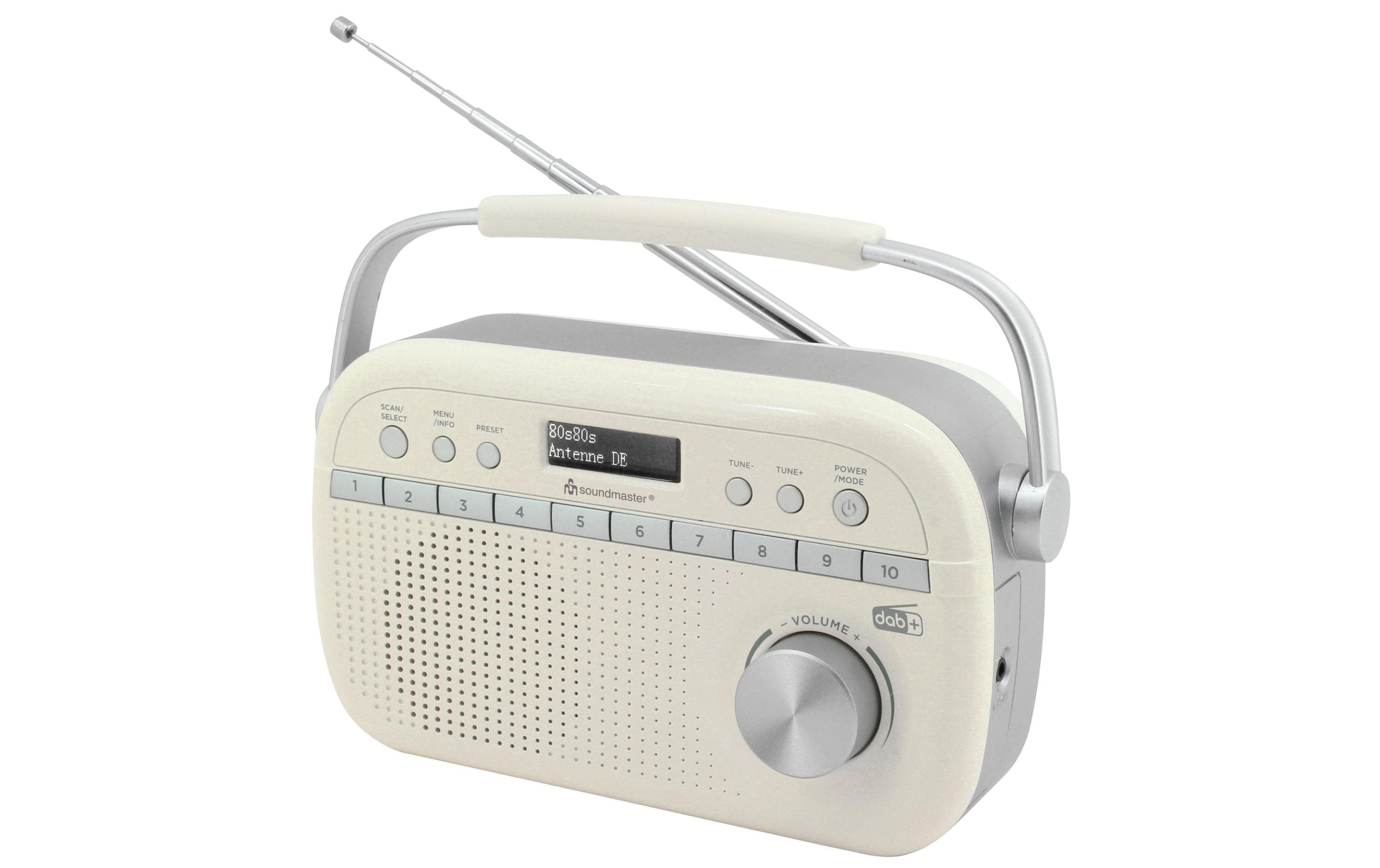 Digitalradio (DAB+) »DAB280BE Beige«, (Digitalradio (DAB+)-FM-Tuner)
