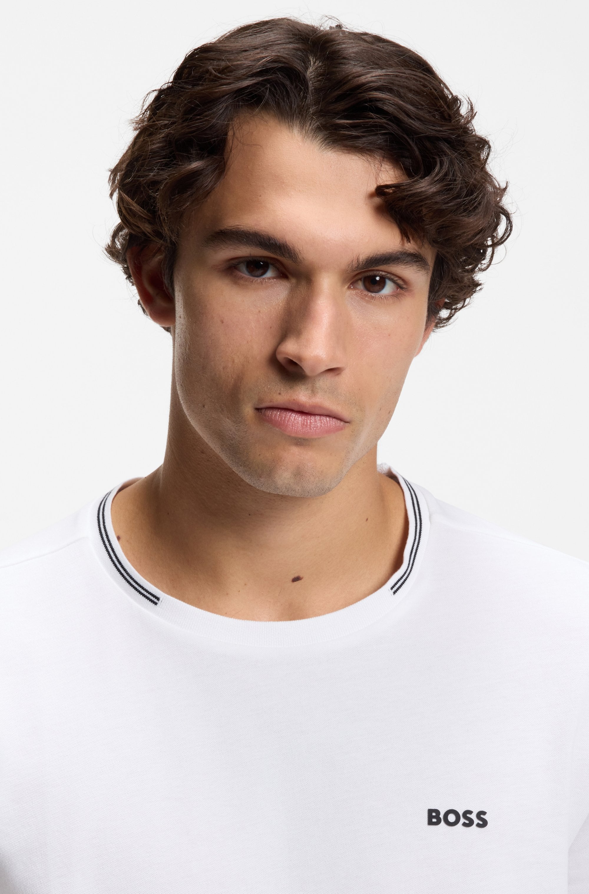 BOSS GREEN T-Shirt »Taul« aus softem Stretch-Baumwoll-Piqué Regular Fit