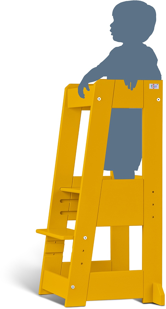Image of tiSsi® Stehhilfe »Lernturm Felix, sunflower«, Made in Europe bei Ackermann Versand Schweiz