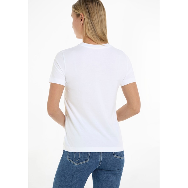 ♕ Calvin Klein Jeans T-Shirt, aus reiner Baumwolle versandkostenfrei auf