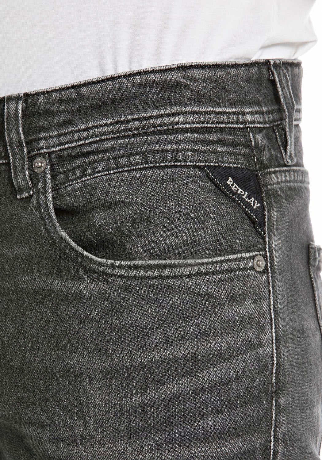 Replay Straight-Jeans »GROVER«, in vielen verschiedenen Waschungen, mit Stretch