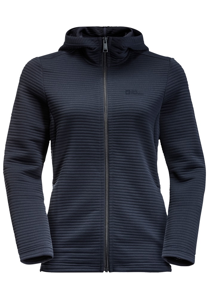 Jack Wolfskin Kapuzenfleecejacke »MODESTO HOODED JKT WOMEN«, mit Kapuze