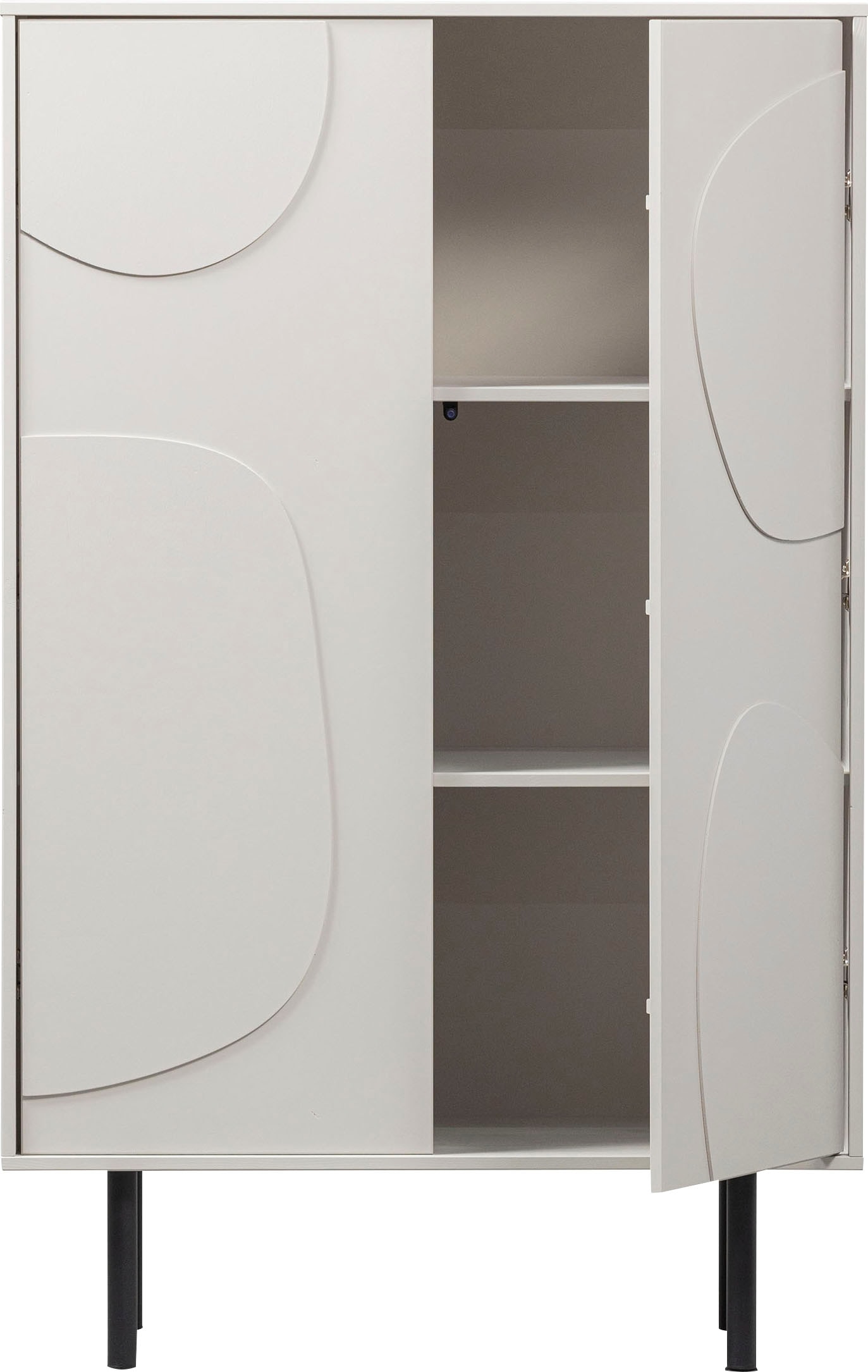 WOOOD Stauraumschrank »Cadiz«, mit drei Böden, H 135 cm x B 85 cm
