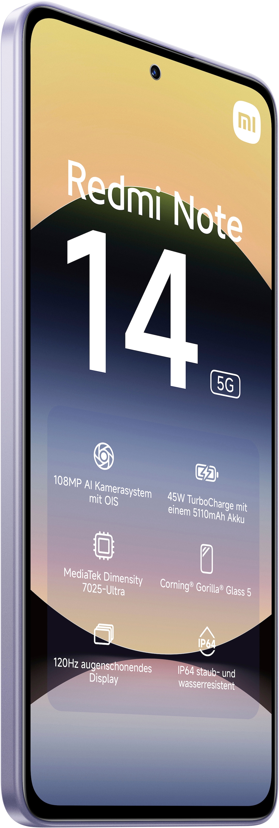 Xiaomi Smartphone »Redmi Note 14 5G« Lavendelviolett