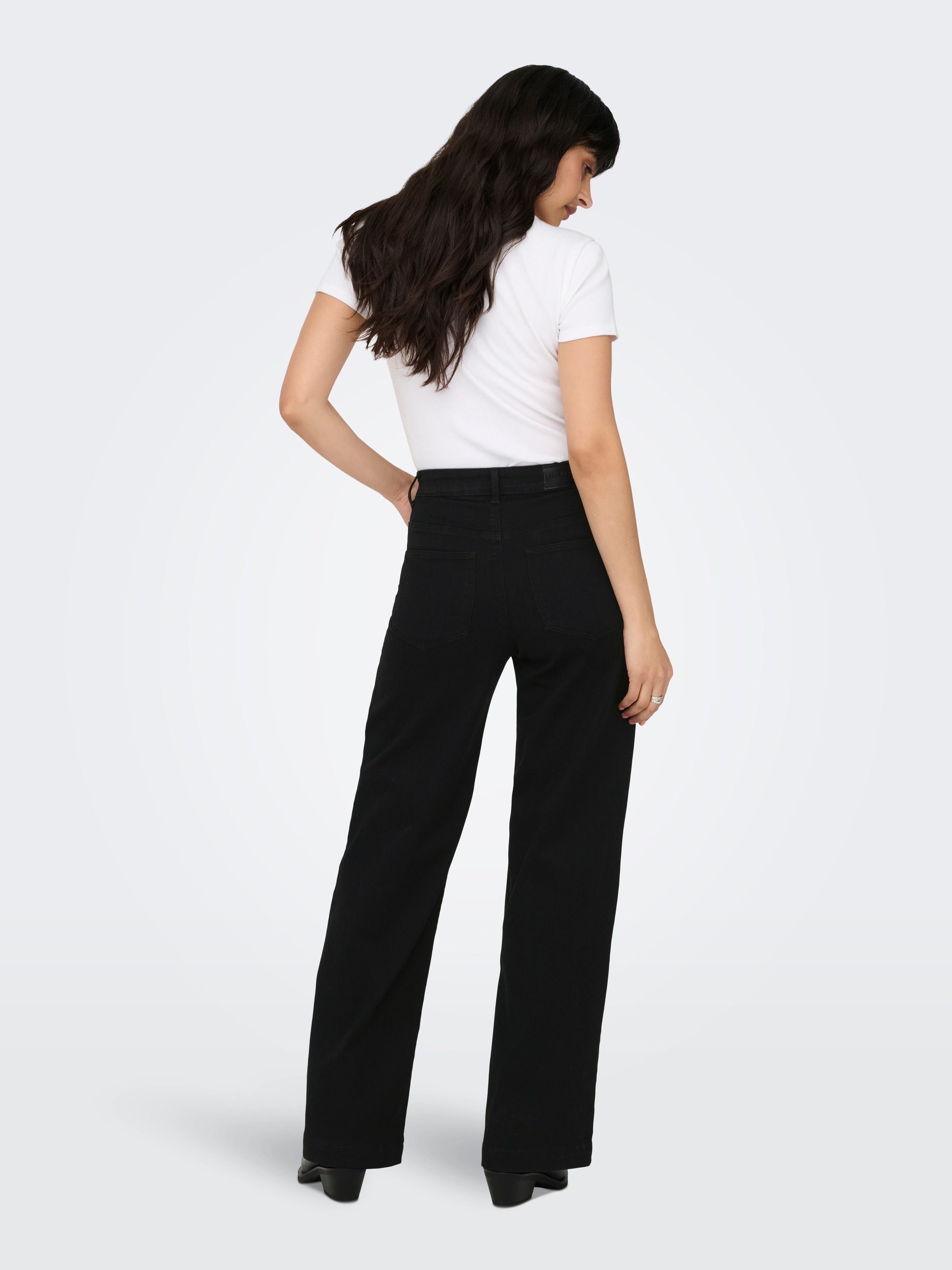 ONLY Jeans taille haute »ONLMADISON-ROYAL HW WIDE DNM PIM600«
