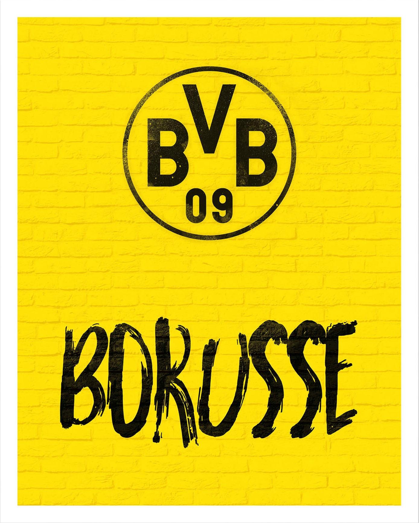 Image of Wall-Art Poster »BVB Borusse«, Poster, Wandbild, Bild, Wandposter bei Ackermann Versand Schweiz