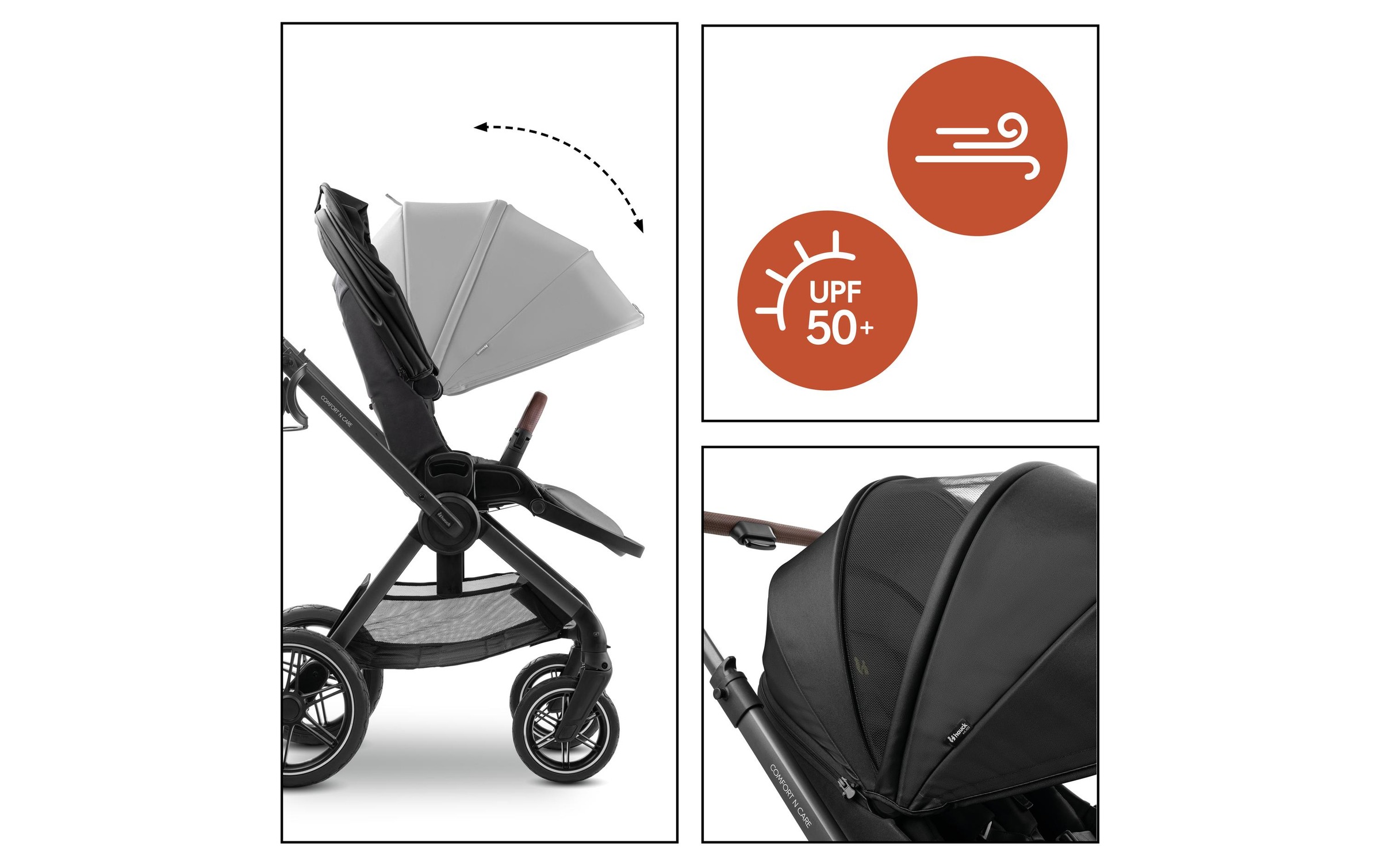 Hauck Poussette pour enfants »Comfort N Care« 22 kilos