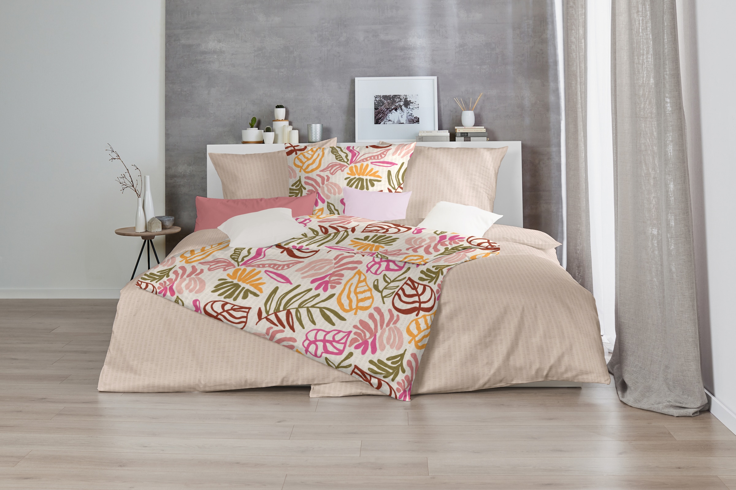 Primera Linge de lit »Soft-Seersucker-Bettwäsche Uni« 2