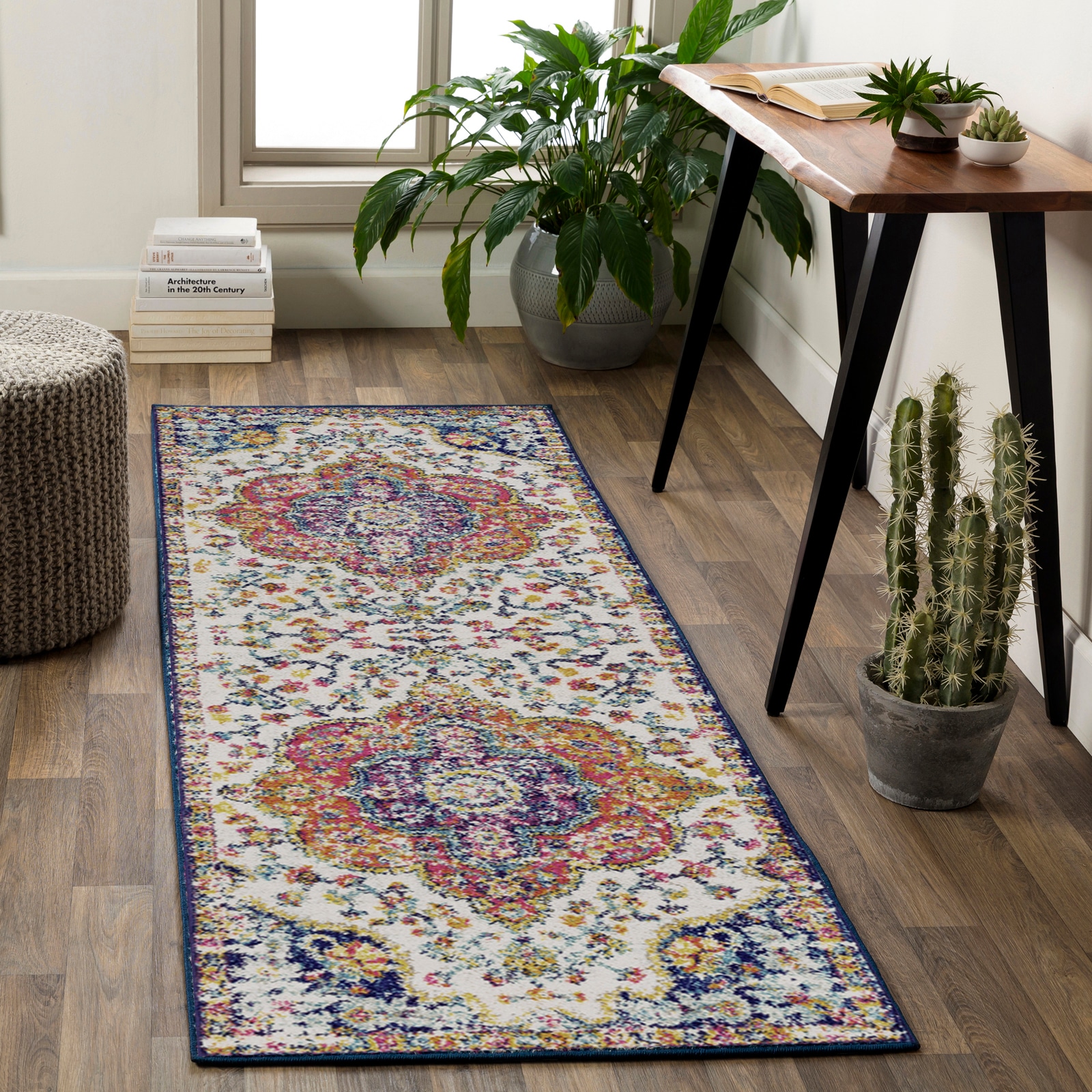Livabliss Tapis »RABAT« Rectangulaire 8 mm Höhe Orient-Optik, Vintage Design, Boho Stil, Kurzflor, Wohnzimmer