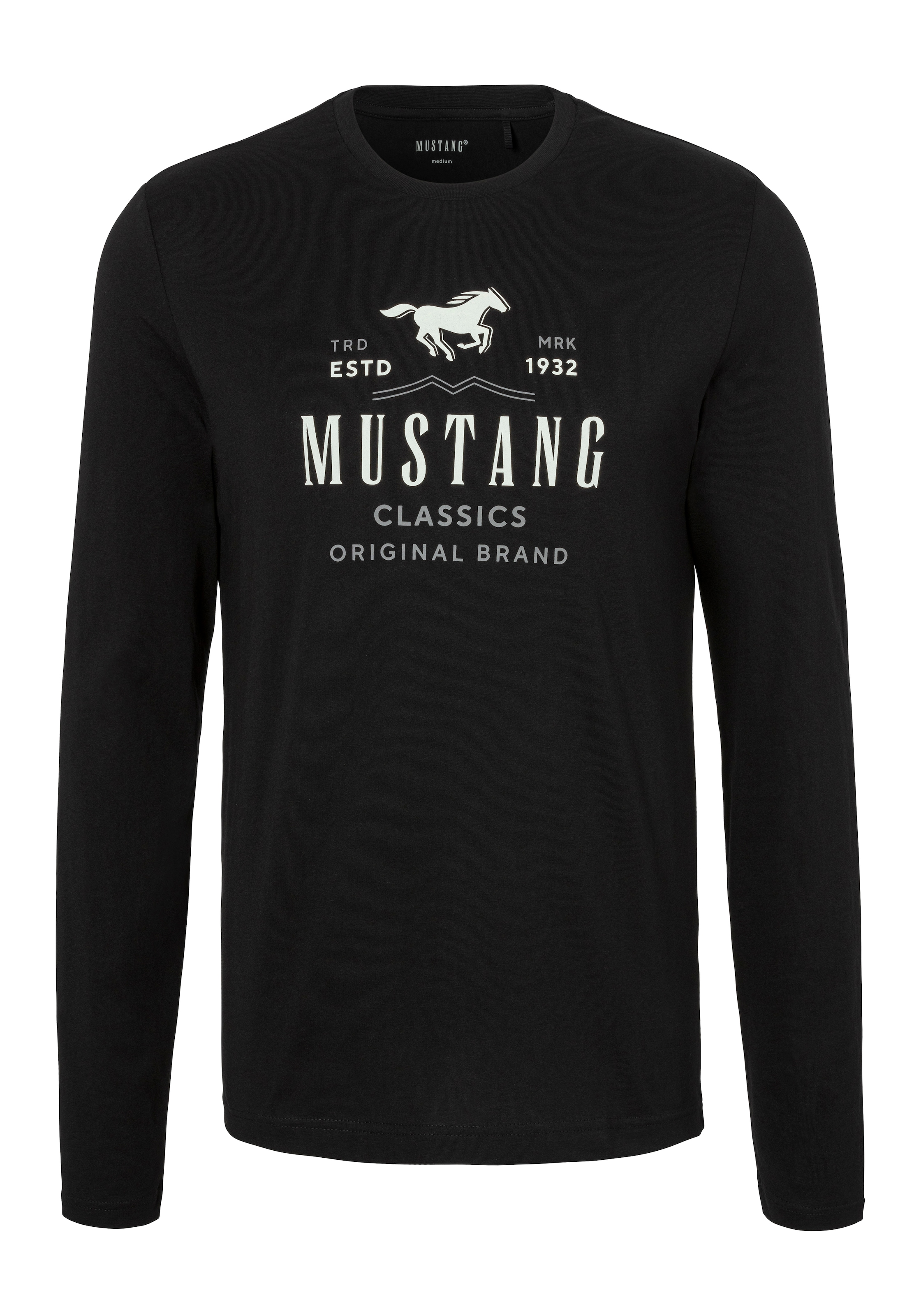 MUSTANG Langarmshirt »Style Adrian«