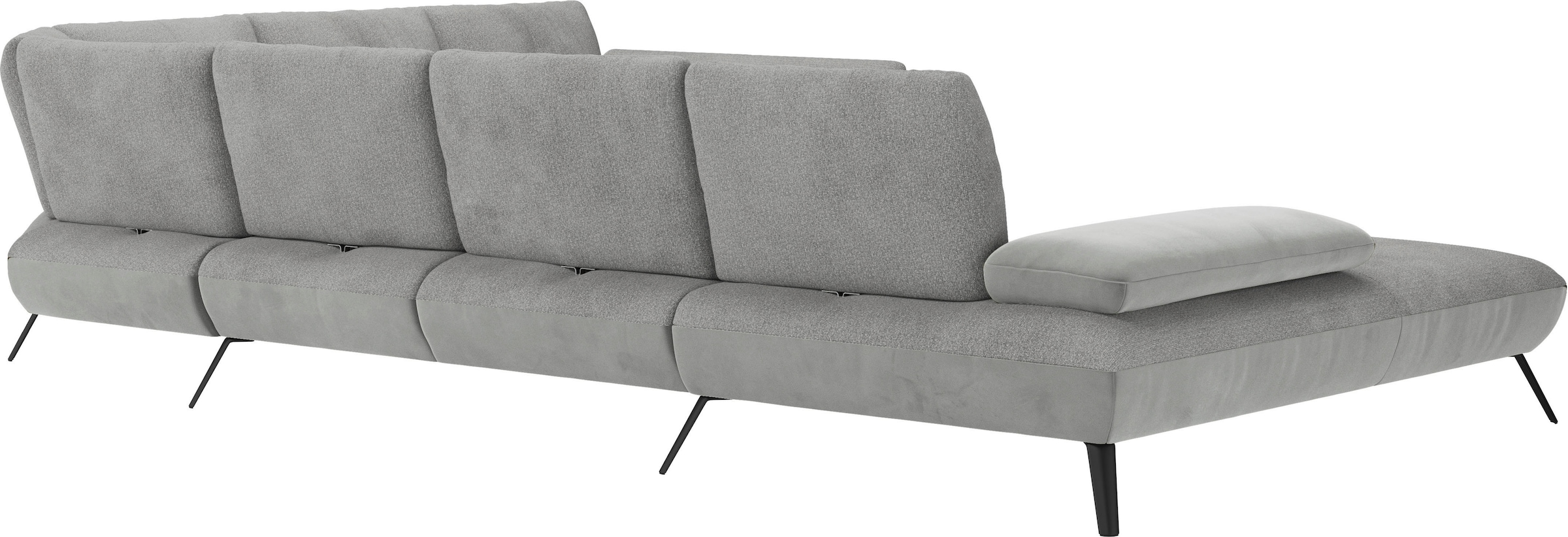 Places of Style Wohnlandschaft »Mikado U-Form«, inkl. Sitztiefenverstellung und Armteilverstellung