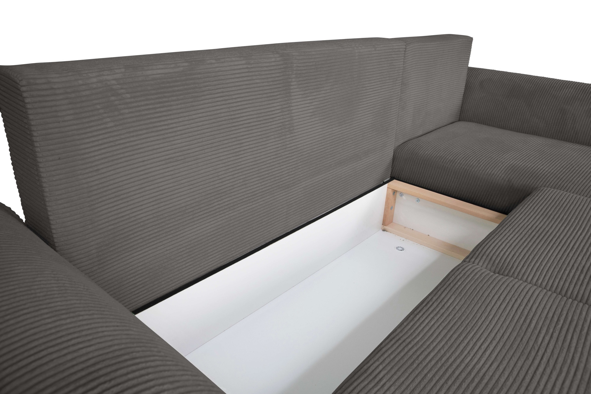 GOODproduct Ecksofa »BEATRICE optionale Schlafsofa mit Bettkasten, B/T/H: 265/170/86 cm« L-Form, wahlweise auch mit Bettfunktion und Bettkasten