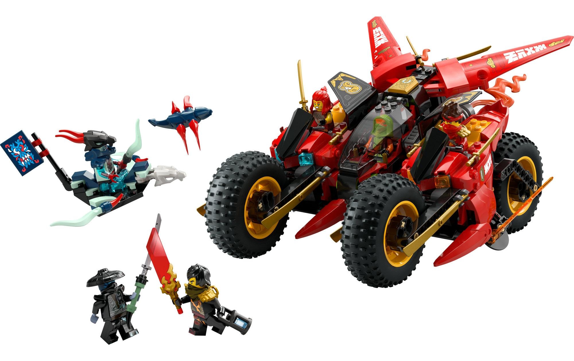 LEGO® Spielbausteine »Ninjago Ninja-Actionflitzer 71844«, (561 St.)