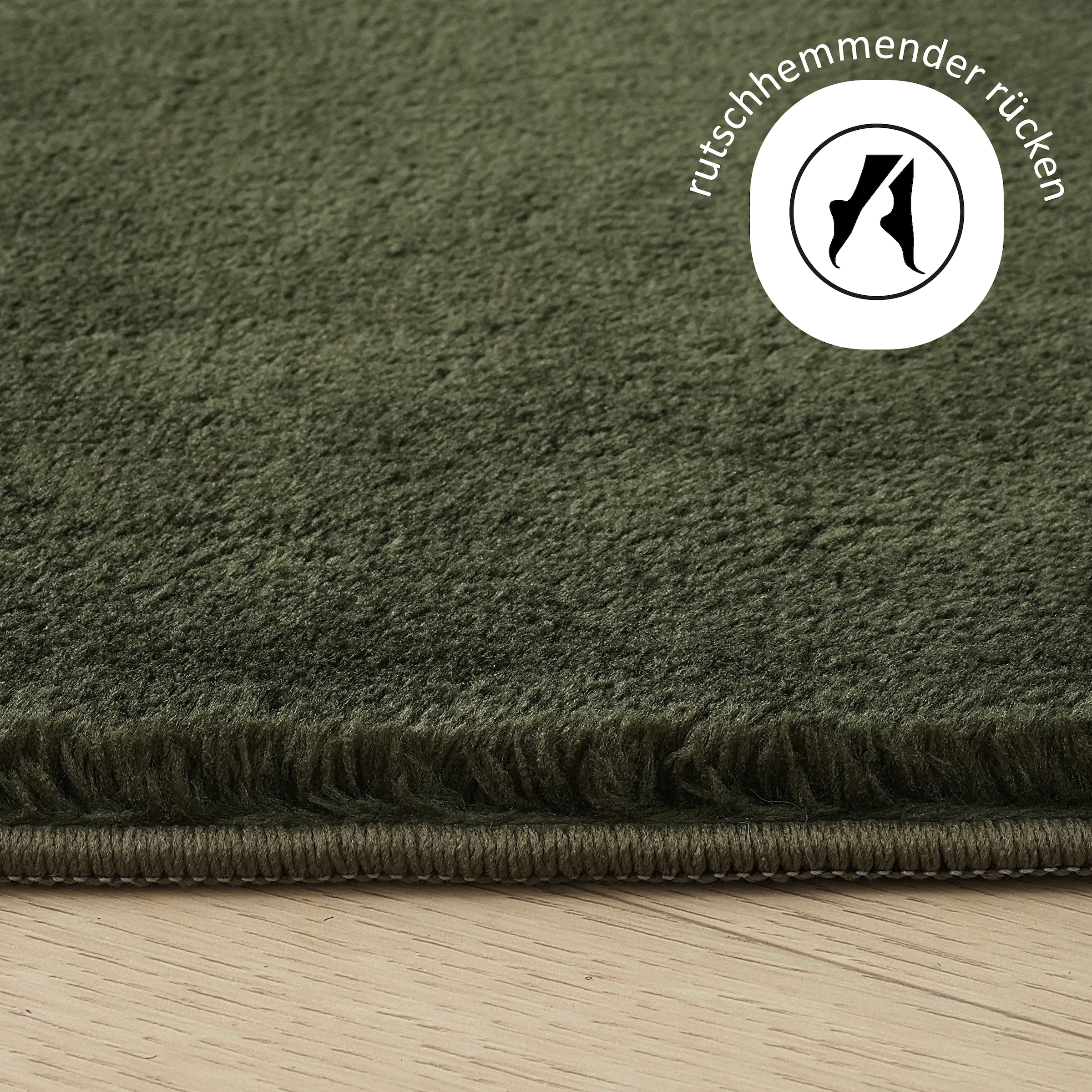GOODproduct Teppich »Cali, in Standard- und Premium-Qualität, 13 mm oder 16 mm Höhe« rechteckig Uni-Farben, kuschelig, & weich, waschbar, Wohnzimmer, Schlafzimmer