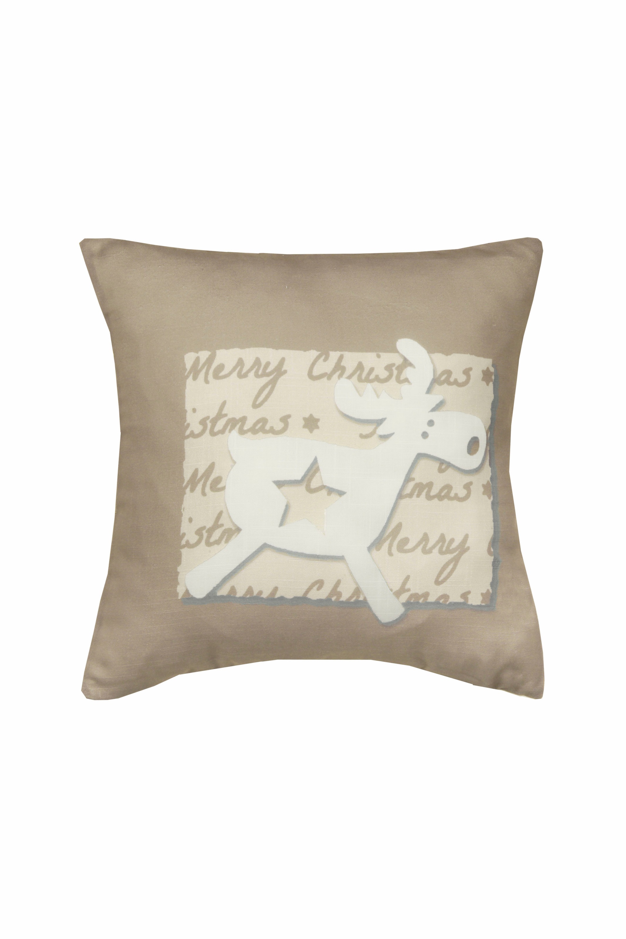 Image of WILLKOMMEN ZUHAUSE by ALBANI GROUP Dekokissen »Rentier«, (2 St.), Kissenhülle bei Ackermann Versand Schweiz