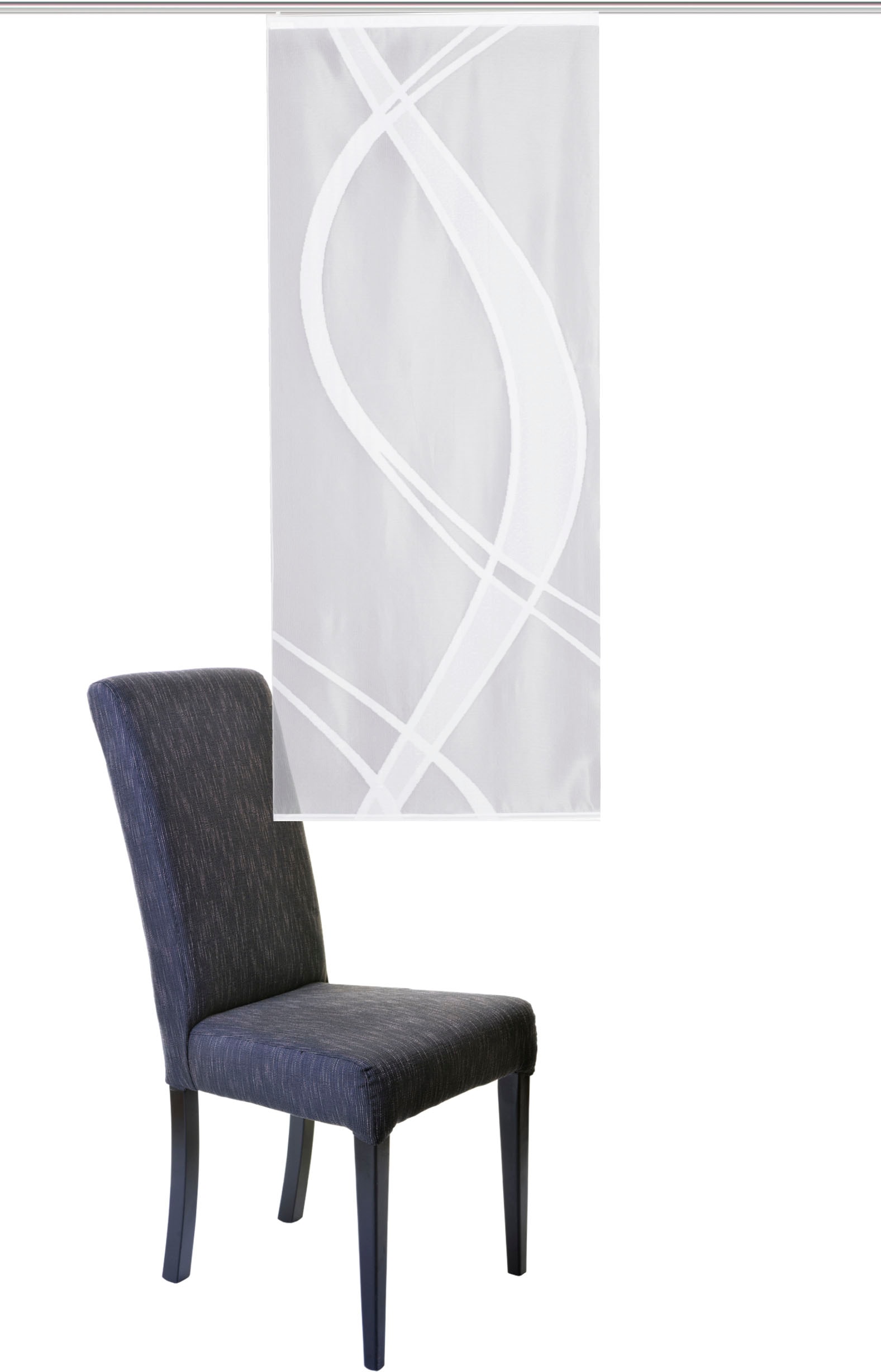 HOME WOHNIDEEN Schiebegardine »TIBASO« Paneelwagen 1 Stk. tlg. transparent