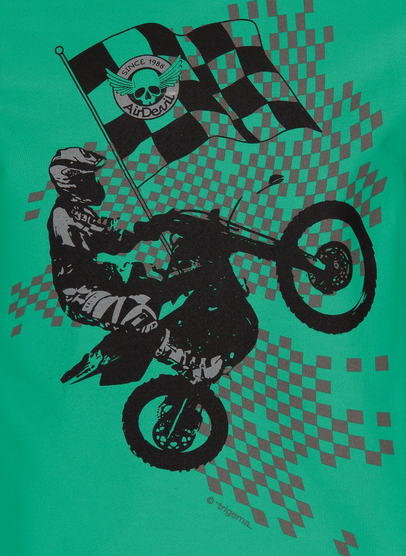 Image of Trigema Sweatshirt, mit grossem Motiv-Print bei Ackermann Versand Schweiz