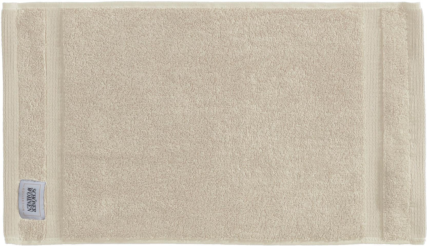SCHÖNER WOHNEN-Kollektion Gästehandtuch »Cuddly«, (3 St., Gästehandtuch 30 x 50 cm), schnell trocknende Airtouch-Qualität