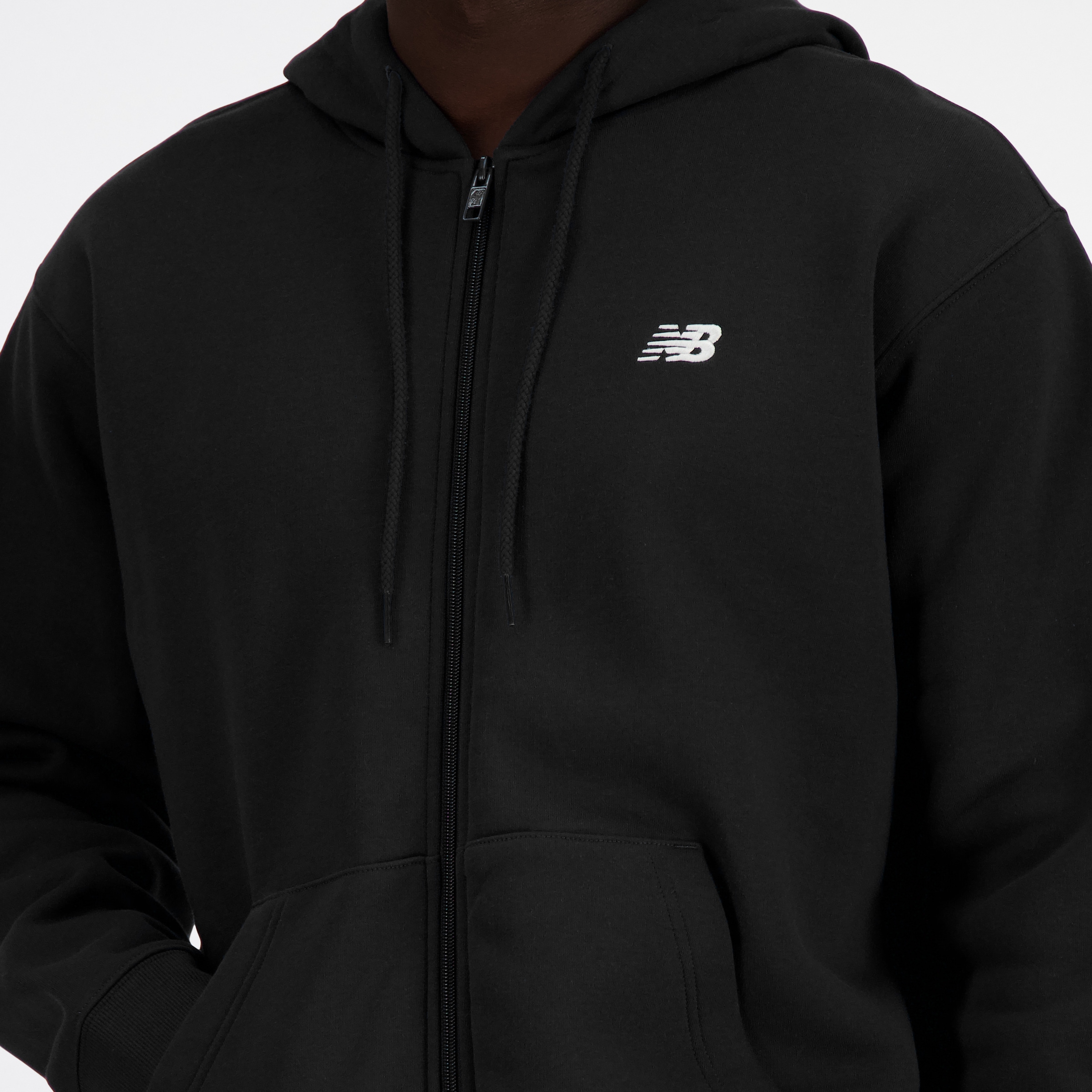 New Balance Sweat à capuche mit Kapuze, für Alltag und Sport, weicher Stoff, lockere Passform