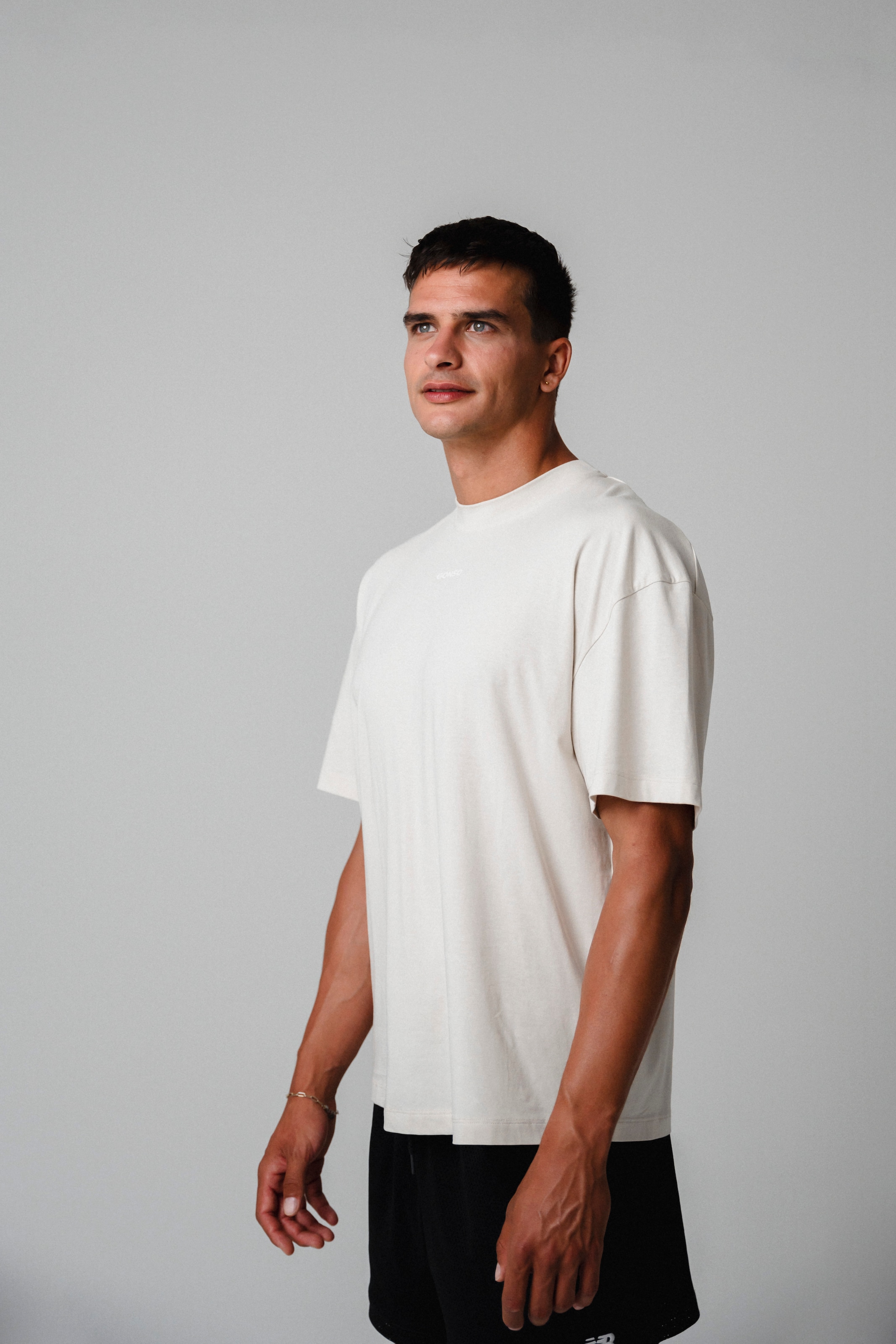 Gonso Shirt à col rond »OffBike T-Shirt Oversized« Unisex T-Shirt mit Logo, Off-Bike Shirt, Oversize-Fit