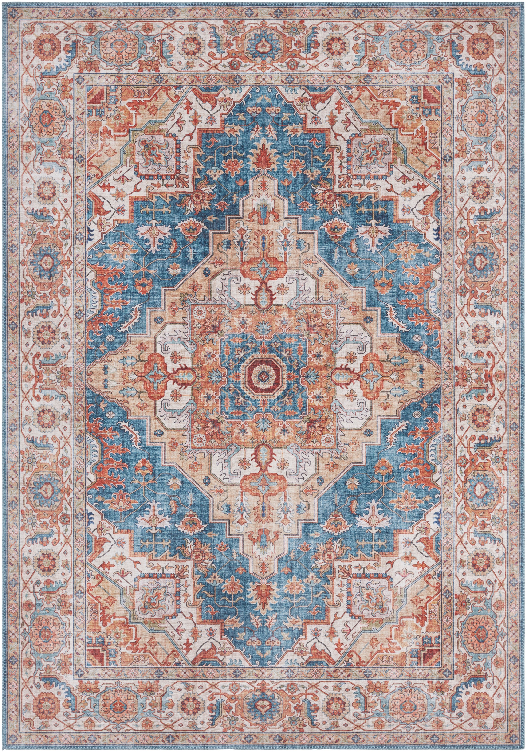 HANSE Home Teppich »Sylla«, rechteckig, 5 mm Höhe, Orientalisch, Läufer, Vintage, Wohnzimmer, Schlafzimmer, Esszimmer