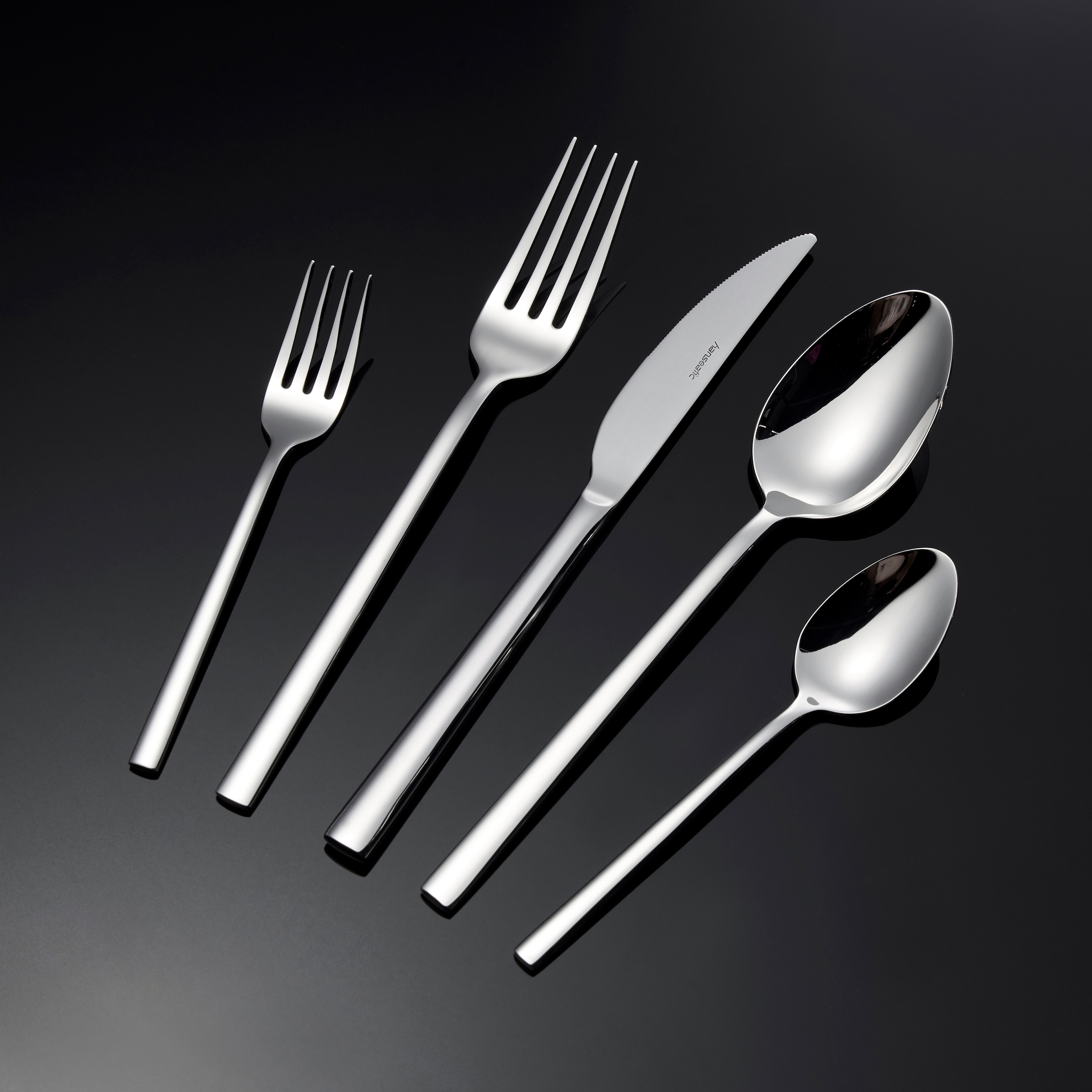 Hanseatic Besteck-Set »SMART, glänzend« leichtes und minimalistisches Design
