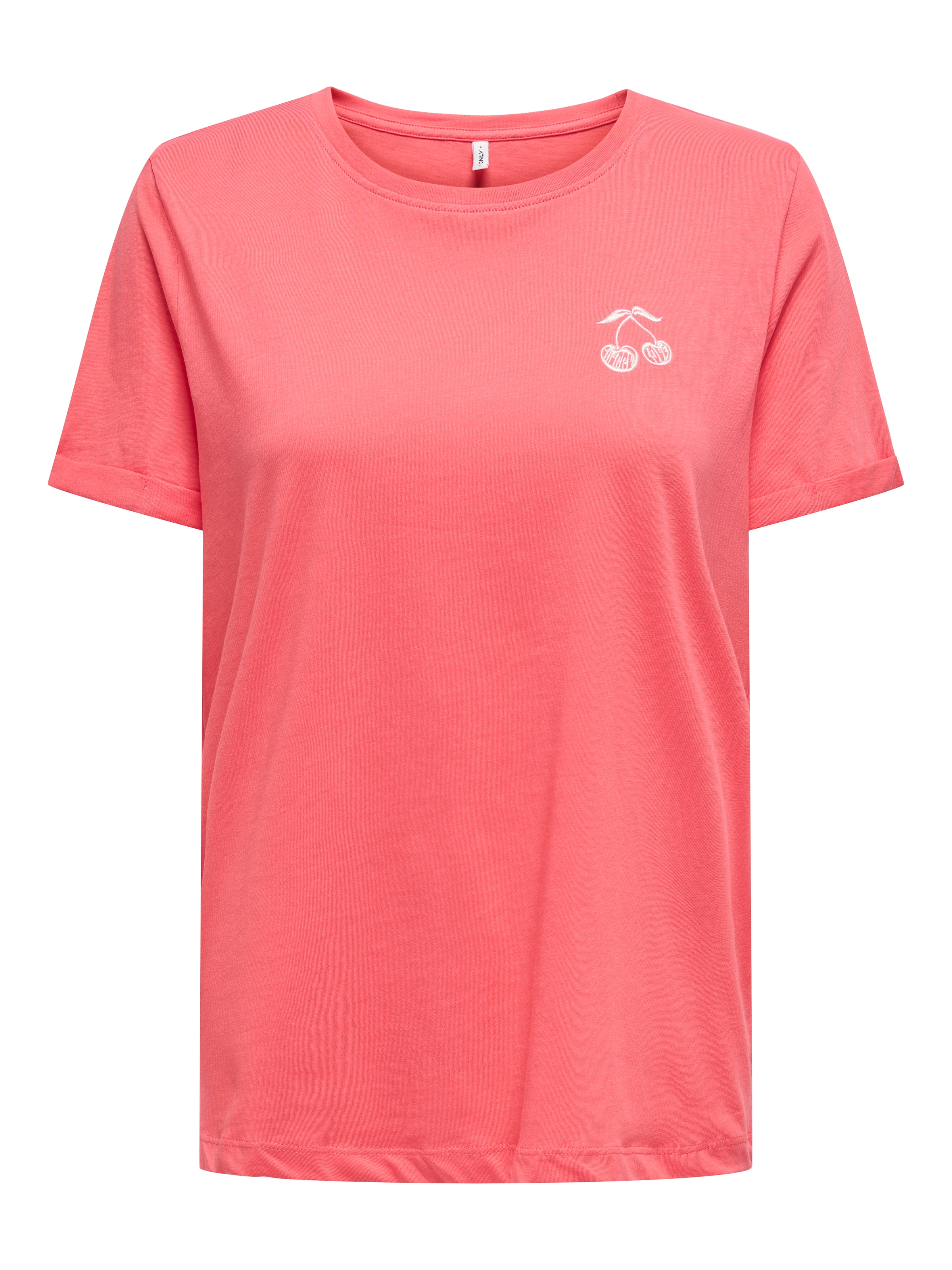 ONLY Kurzarmshirt »ONLGITTE LIFE REG S/S TOP BOX CS JRS«