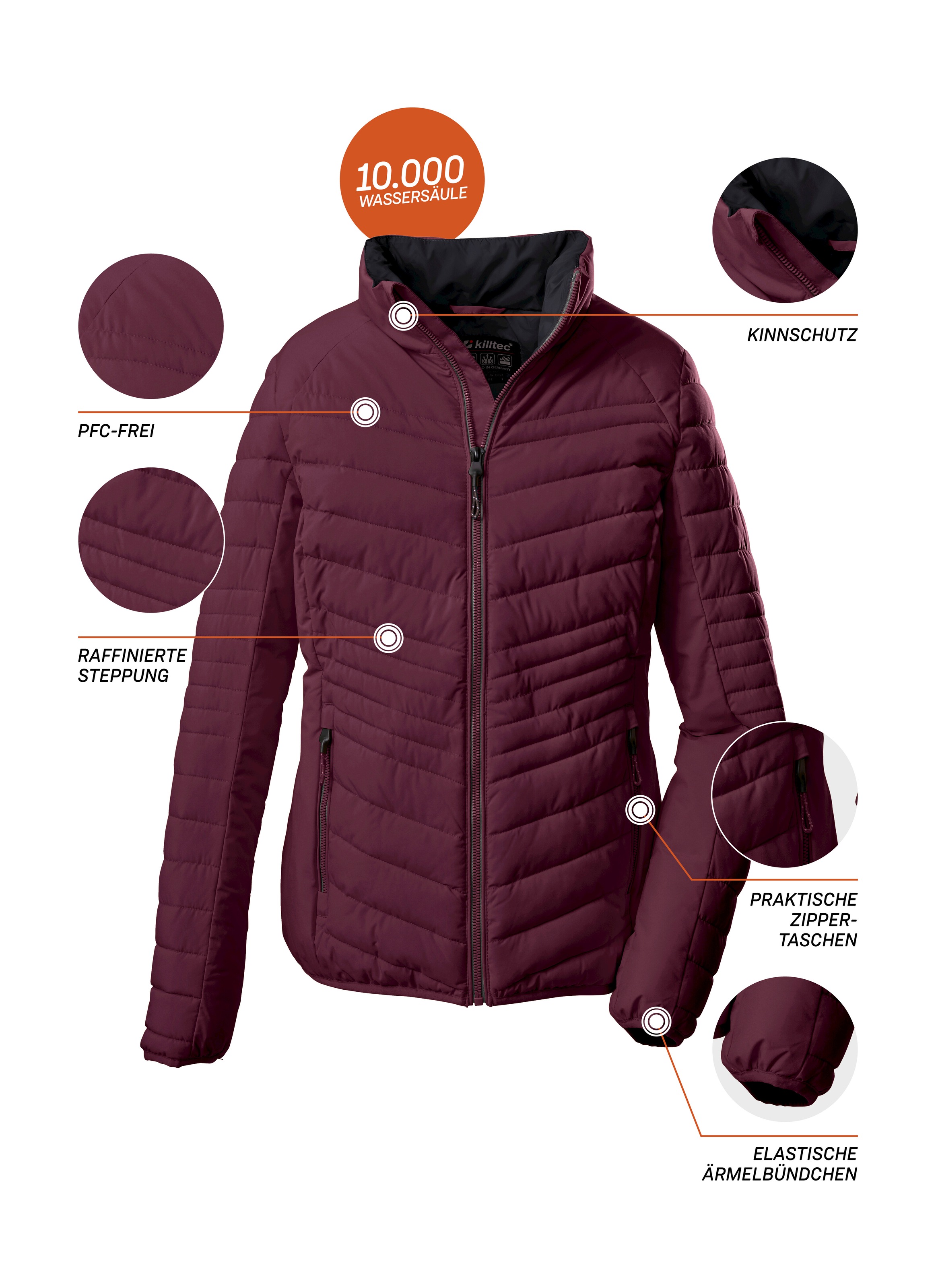 Killtec Steppjacke »KOW 60 WMN QLTD JCKT«