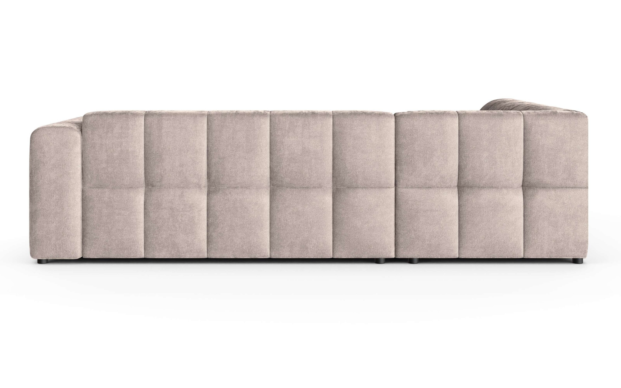 GOODproduct Canapé d'angle »TYZZA L-Form, Breite 265 cm, Verlässliche Qualität, Chenille« Ottomane links/rechts bestellbar, Bezug - Chenille oder Struktur