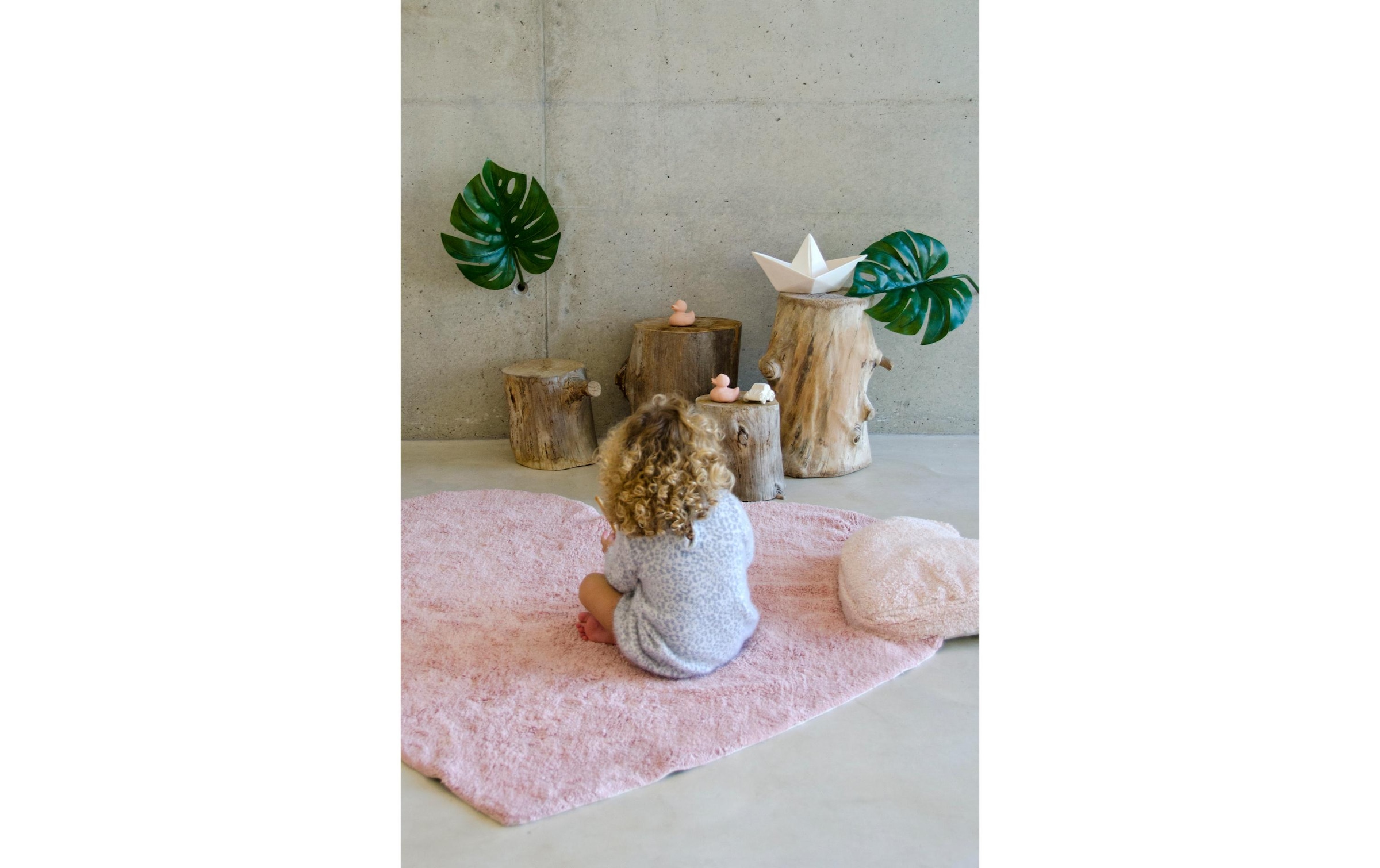 Kinderteppich »Lorena Canals Puffy Love Nude 180 x 160 cm«