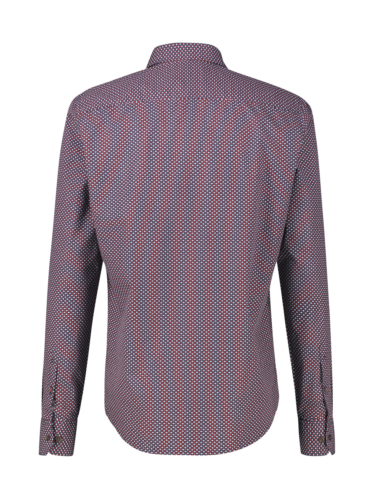 LERROS Chemise à manches longues »Langarmhemd in Übergrössen, dezent gemustert«