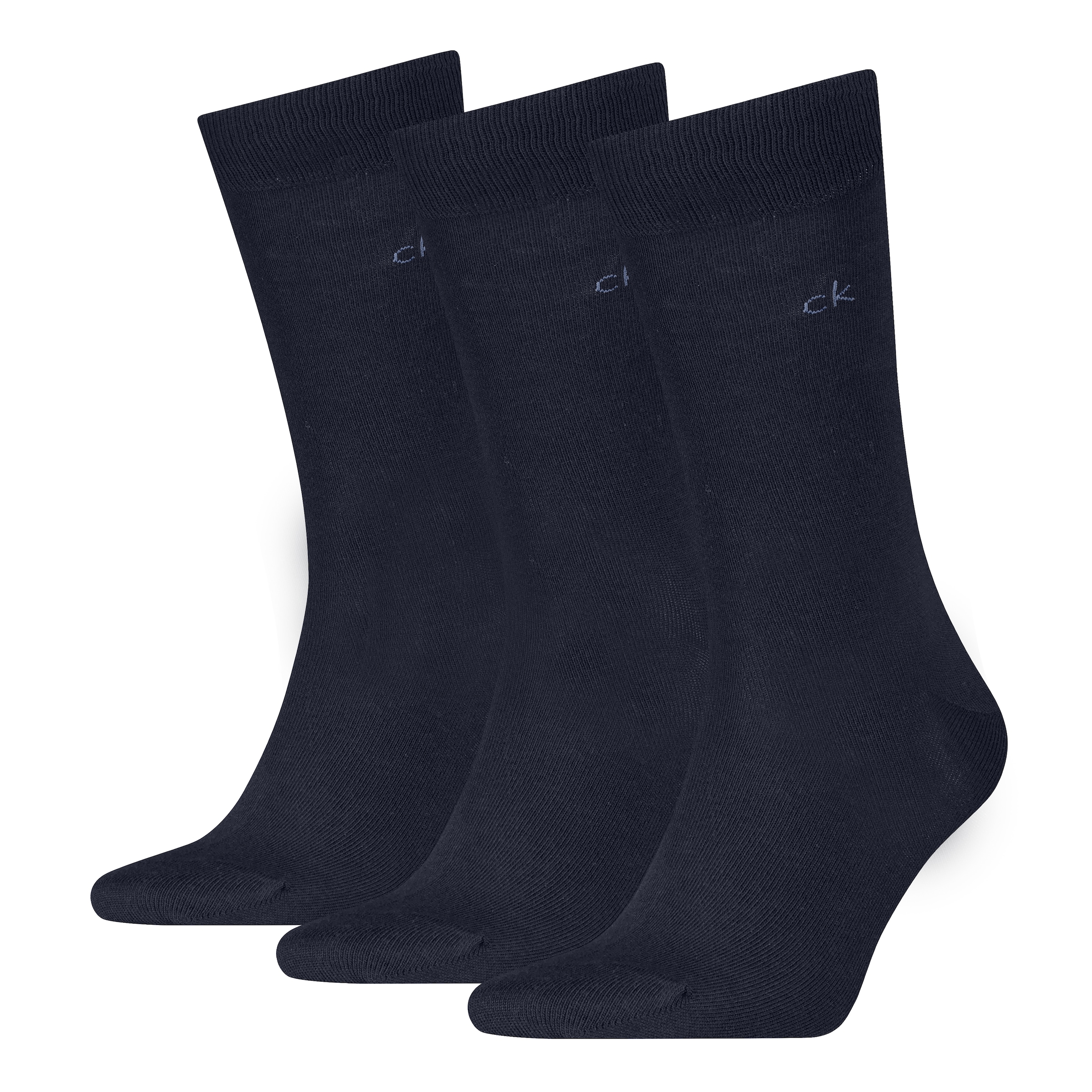 Image of Calvin Klein Socken "CK MEN SOCK" 3 Paar, uni, Cotton-Mix, breiter Bund